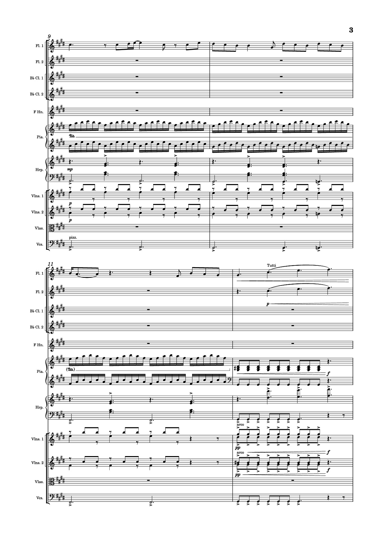 Page 3 of Sheet music PDF Piano Golden Hour Piano - Jacob Lawson [JVKE]