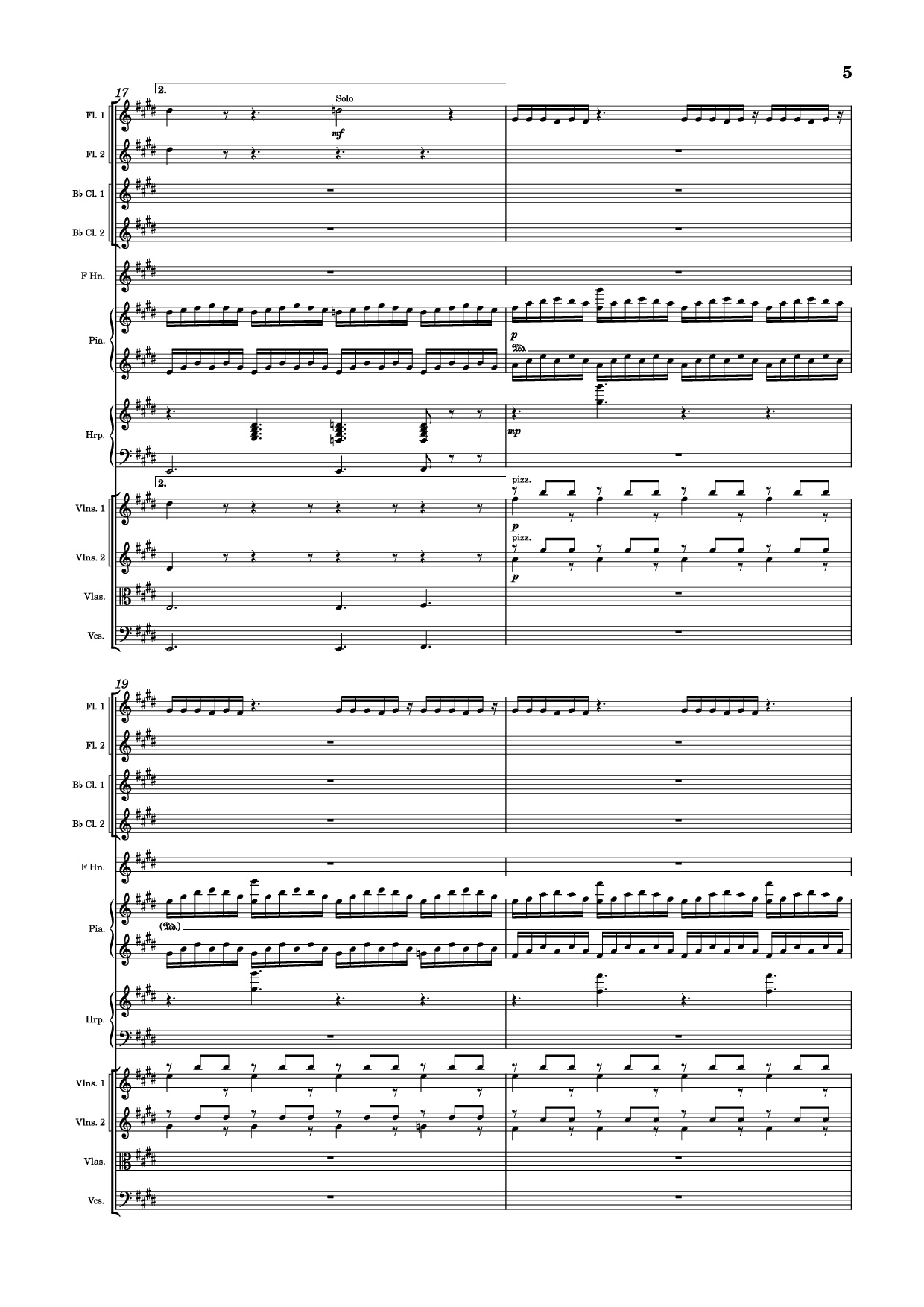 Page 5 of Sheet music PDF Piano Golden Hour Piano - Jacob Lawson [JVKE]