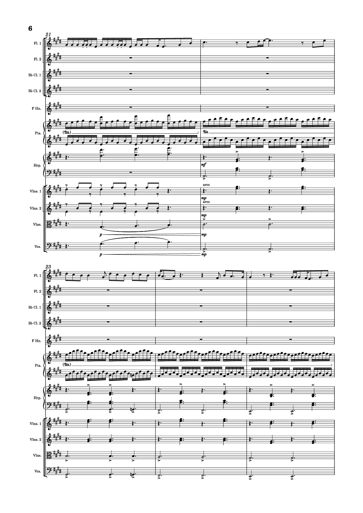 Page 6 of Sheet music PDF Piano Golden Hour Piano - Jacob Lawson [JVKE]