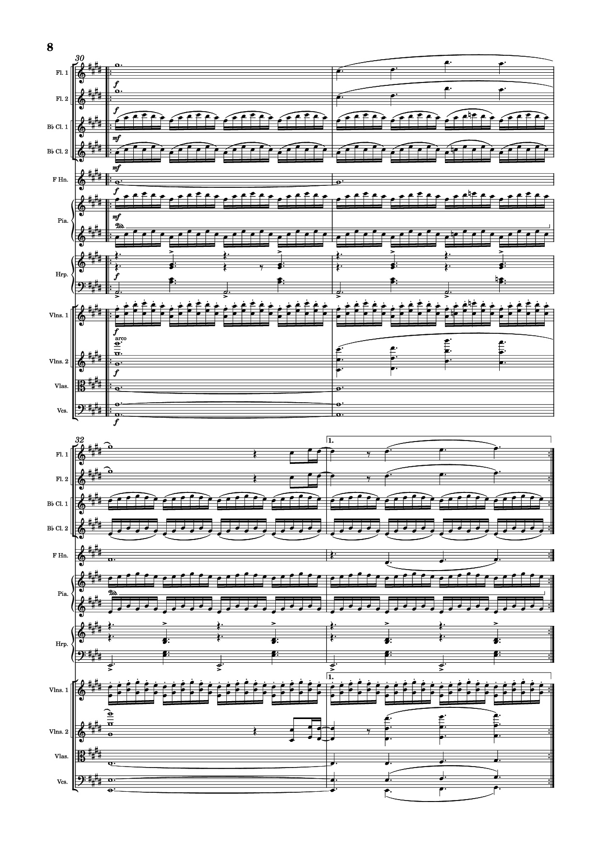 Page 8 of Sheet music PDF Piano Golden Hour Piano - Jacob Lawson [JVKE]
