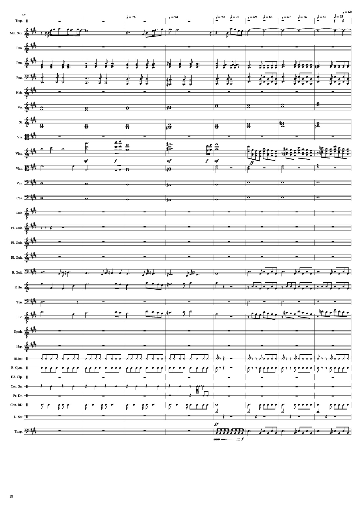 Page 18 of Sheet music PDF Piano John Miles - Music Piano - Undefined