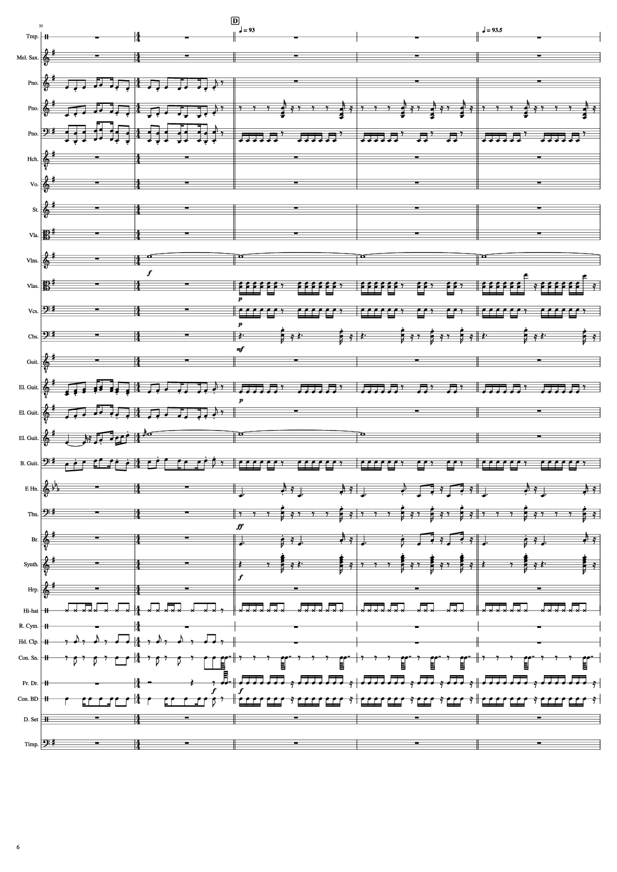 Page 6 of Sheet music PDF Piano John Miles - Music Piano - Undefined