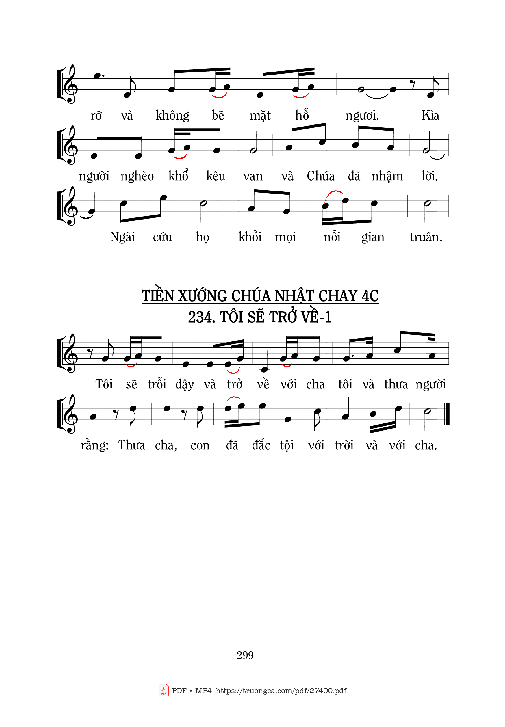 Chúa giải thoát người công chính khỏi mọi cơn nguy khốn, Trang 2