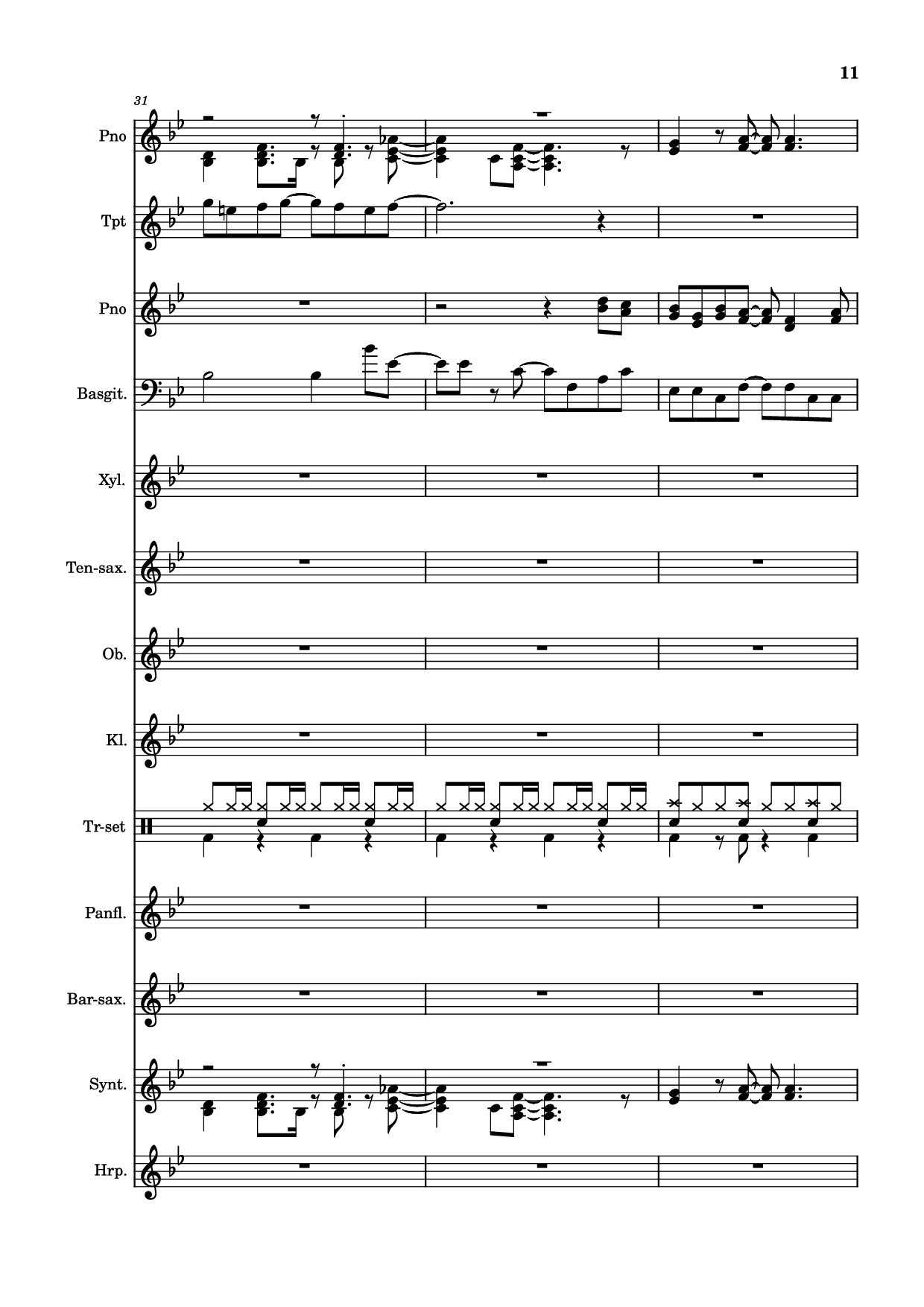 Page 11 of Sheet music PDF Piano After Today, A goofy movie - Powerline
