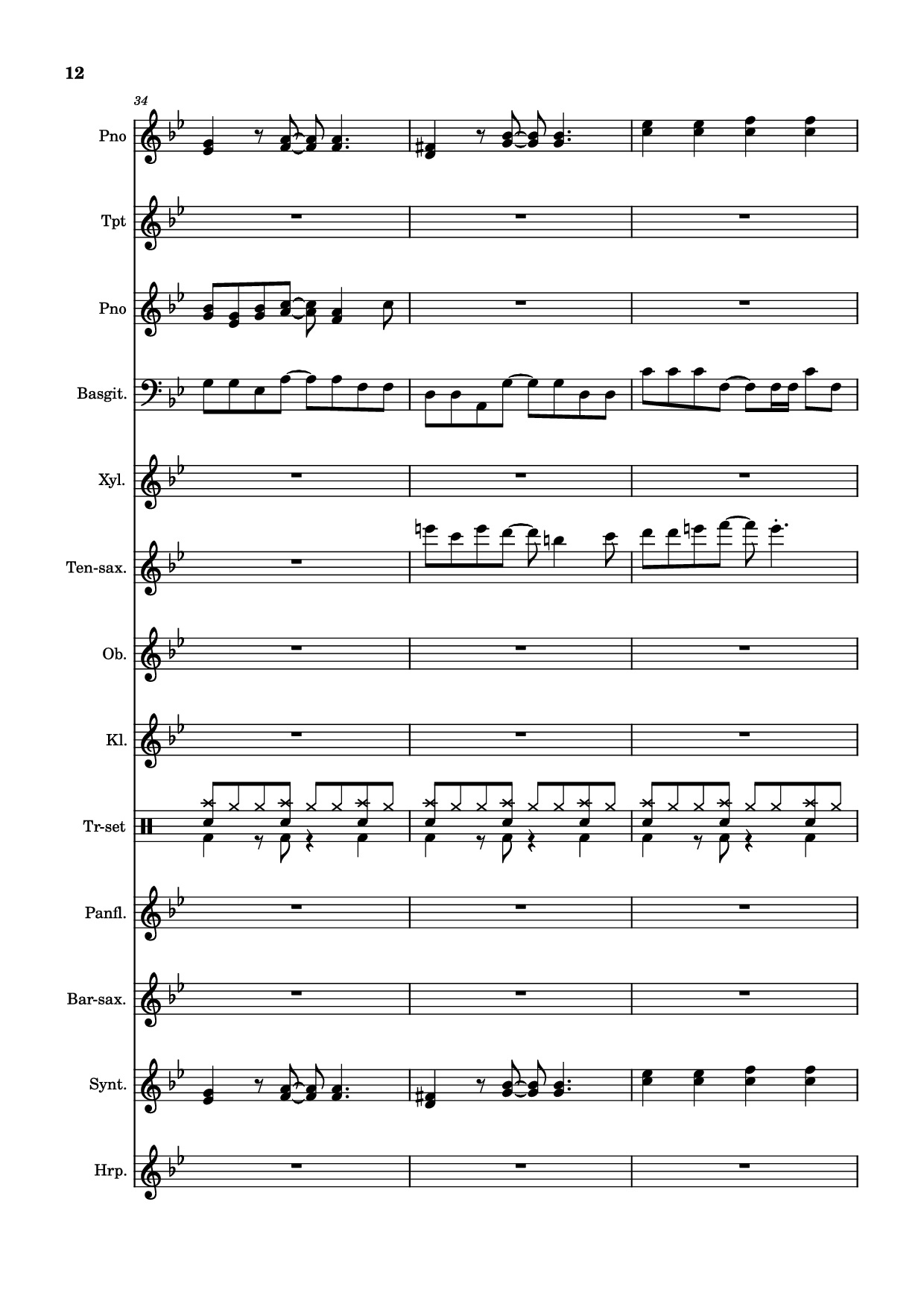 Page 12 of Sheet music PDF Piano After Today, A goofy movie - Powerline