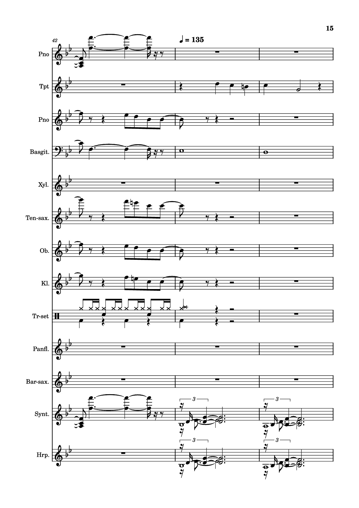 Page 15 of Sheet music PDF Piano After Today, A goofy movie - Powerline