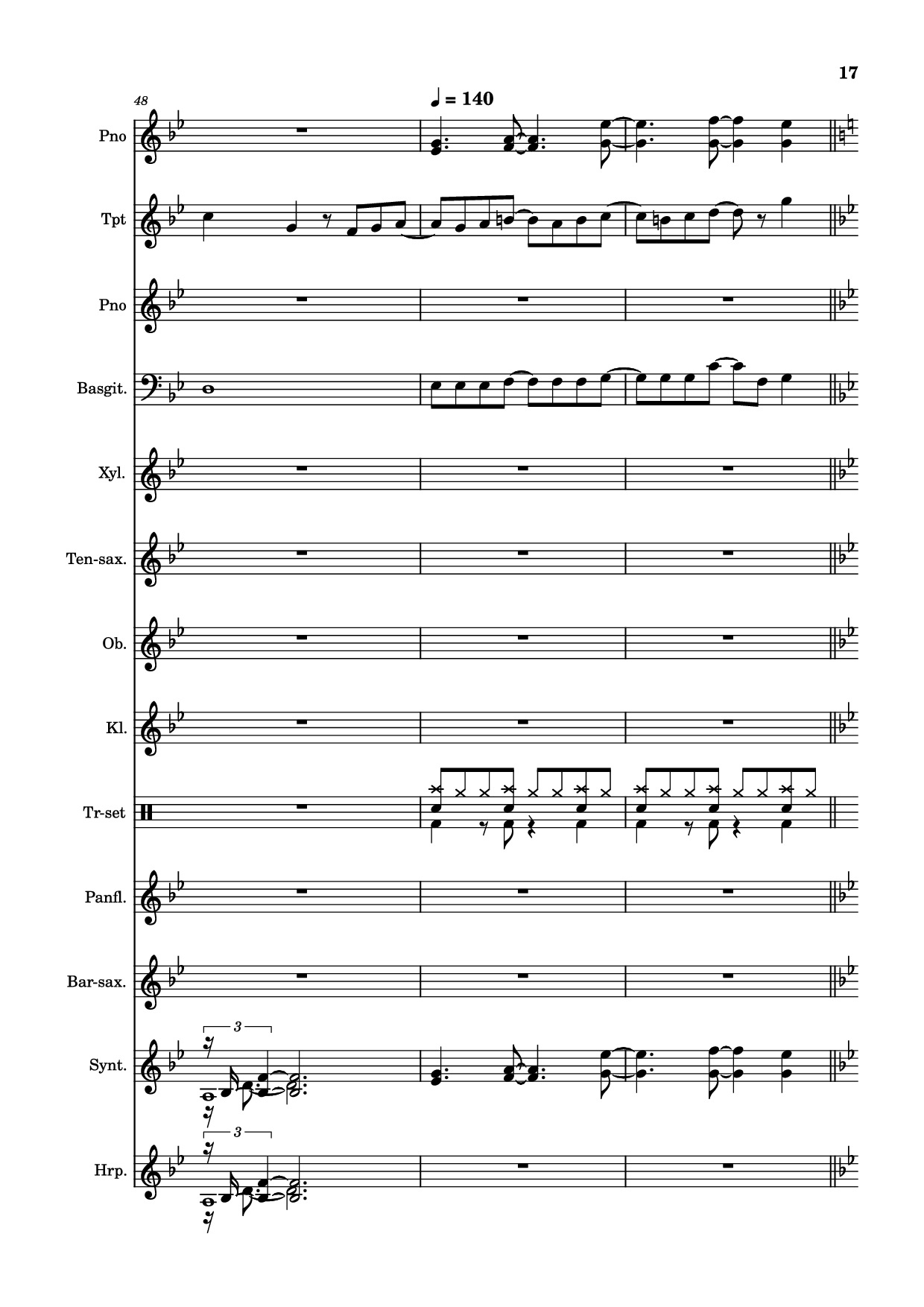 Page 17 of Sheet music PDF Piano After Today, A goofy movie - Powerline