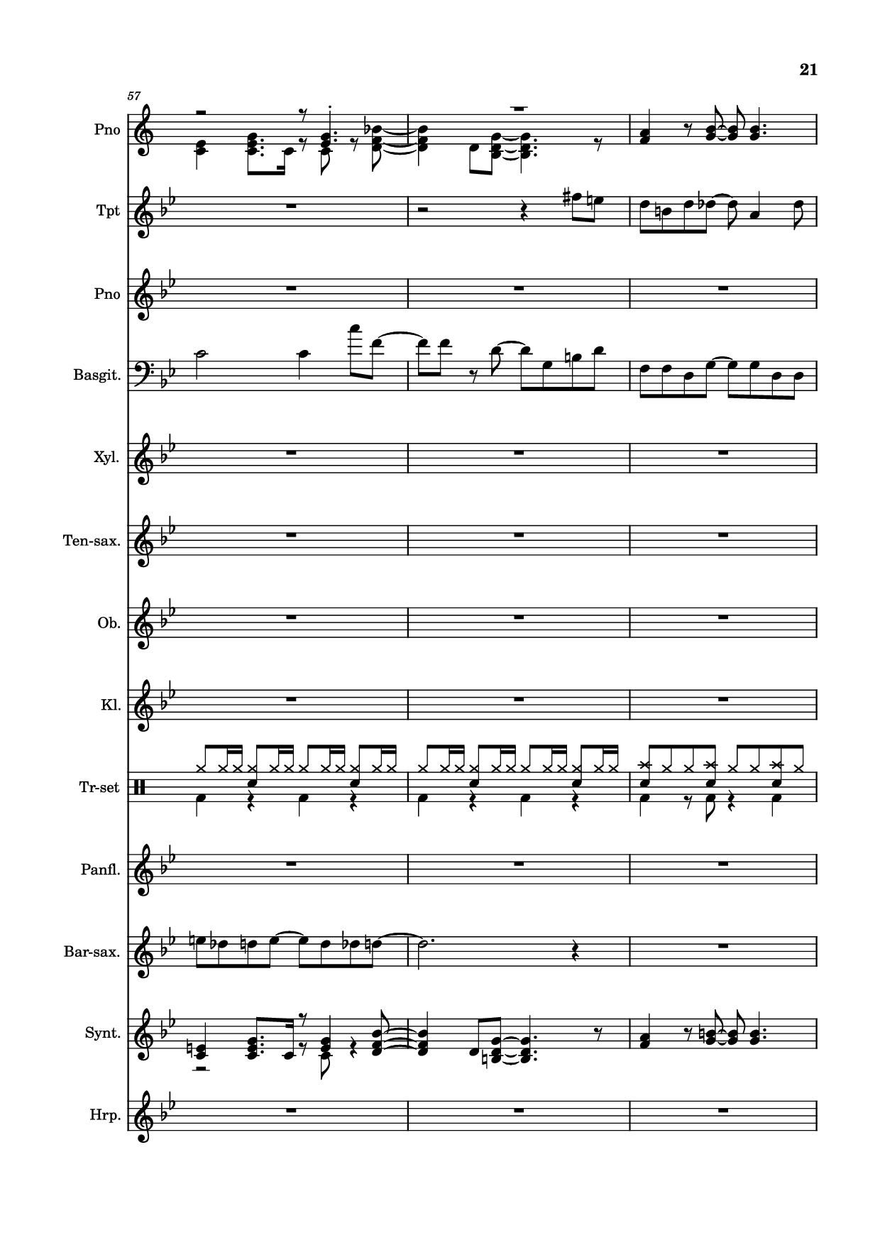 Page 21 of Sheet music PDF Piano After Today, A goofy movie - Powerline