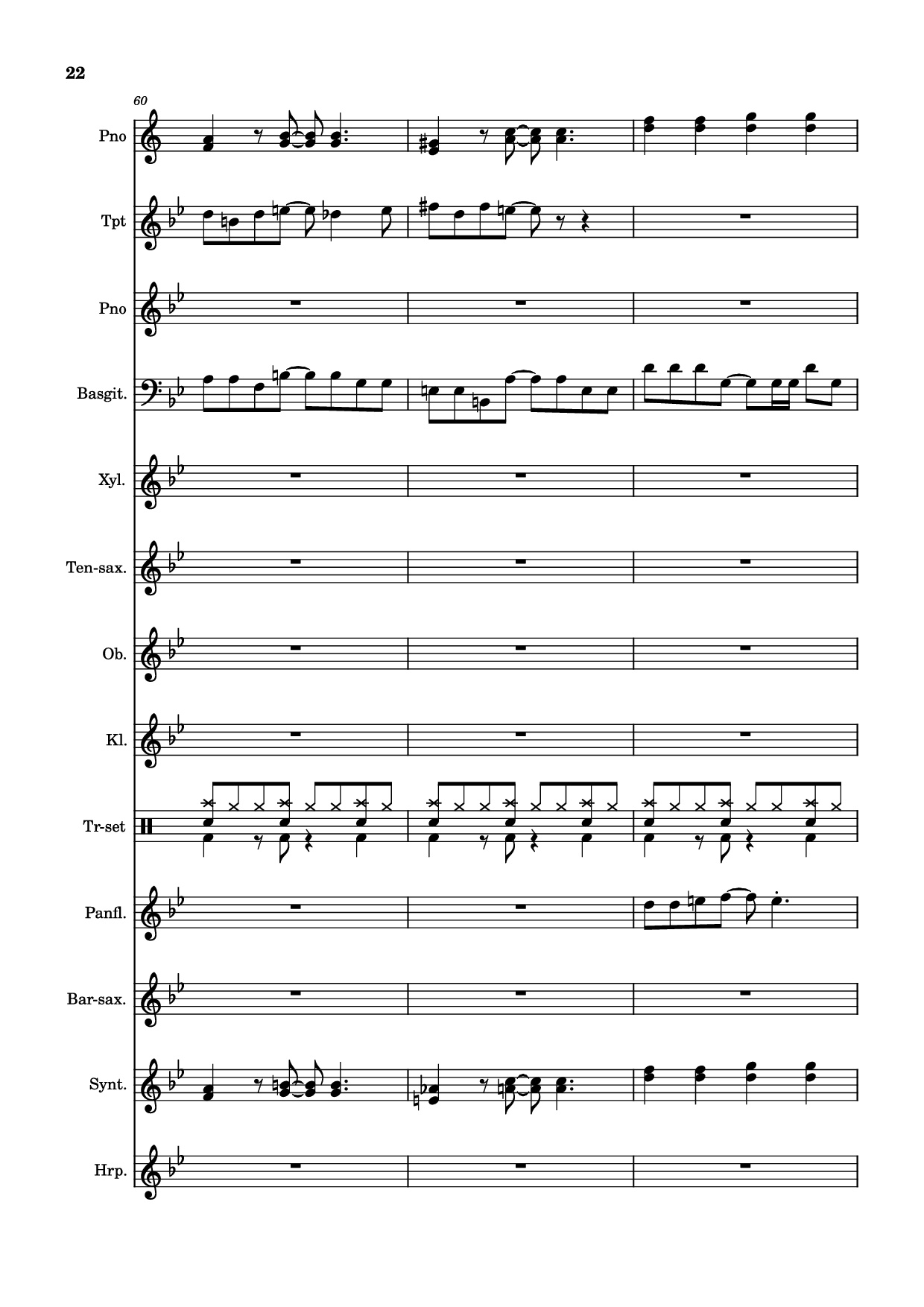 Page 22 of Sheet music PDF Piano After Today, A goofy movie - Powerline