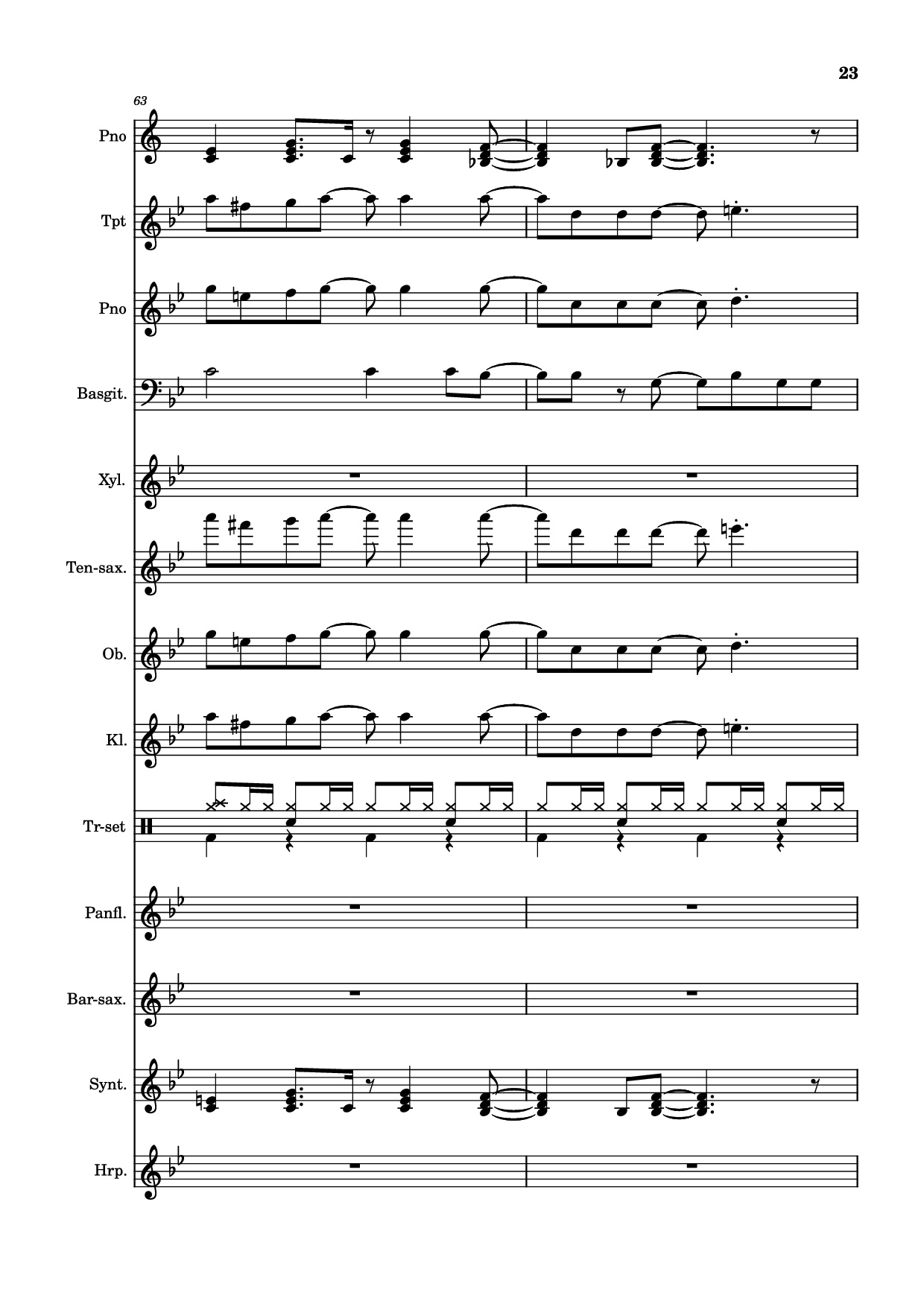 Page 23 of Sheet music PDF Piano After Today, A goofy movie - Powerline