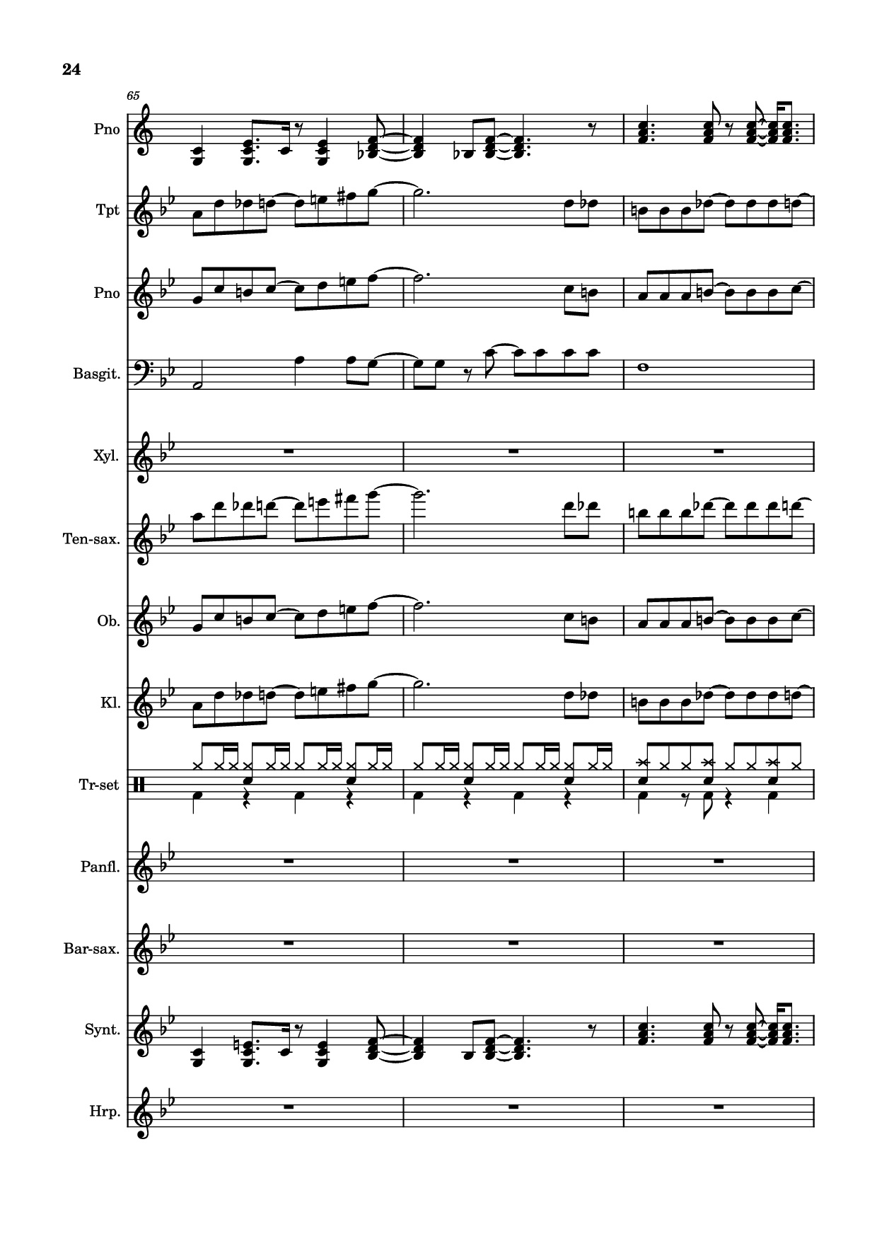 Page 24 of Sheet music PDF Piano After Today, A goofy movie - Powerline