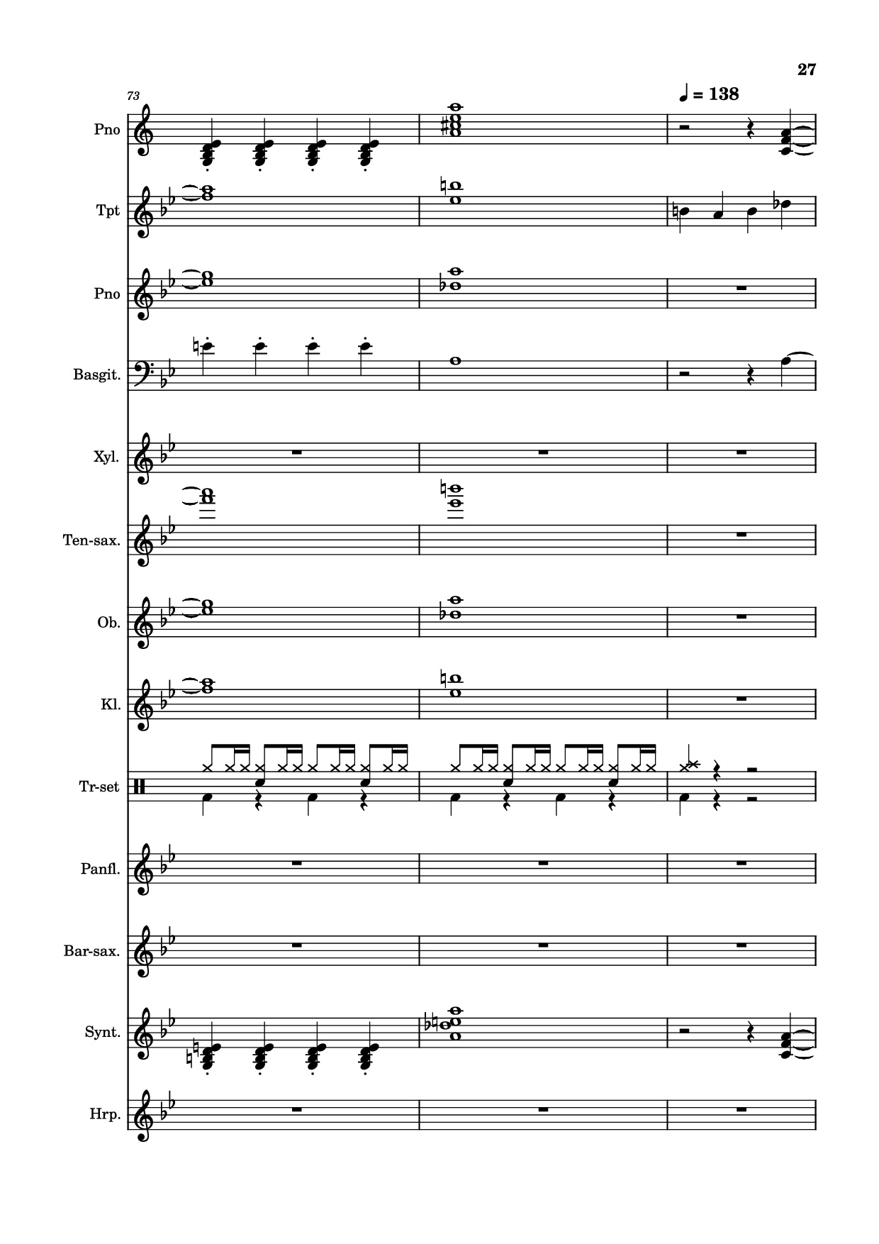 Page 27 of Sheet music PDF Piano After Today, A goofy movie - Powerline
