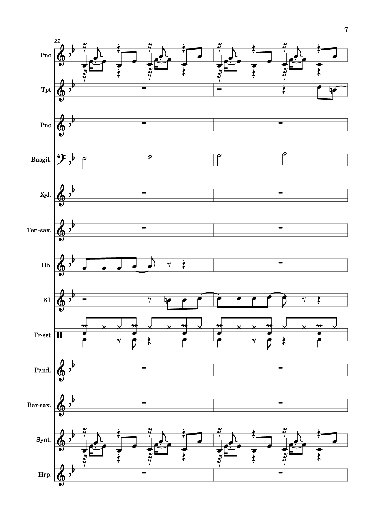 Page 7 of Sheet music PDF Piano After Today, A goofy movie - Powerline