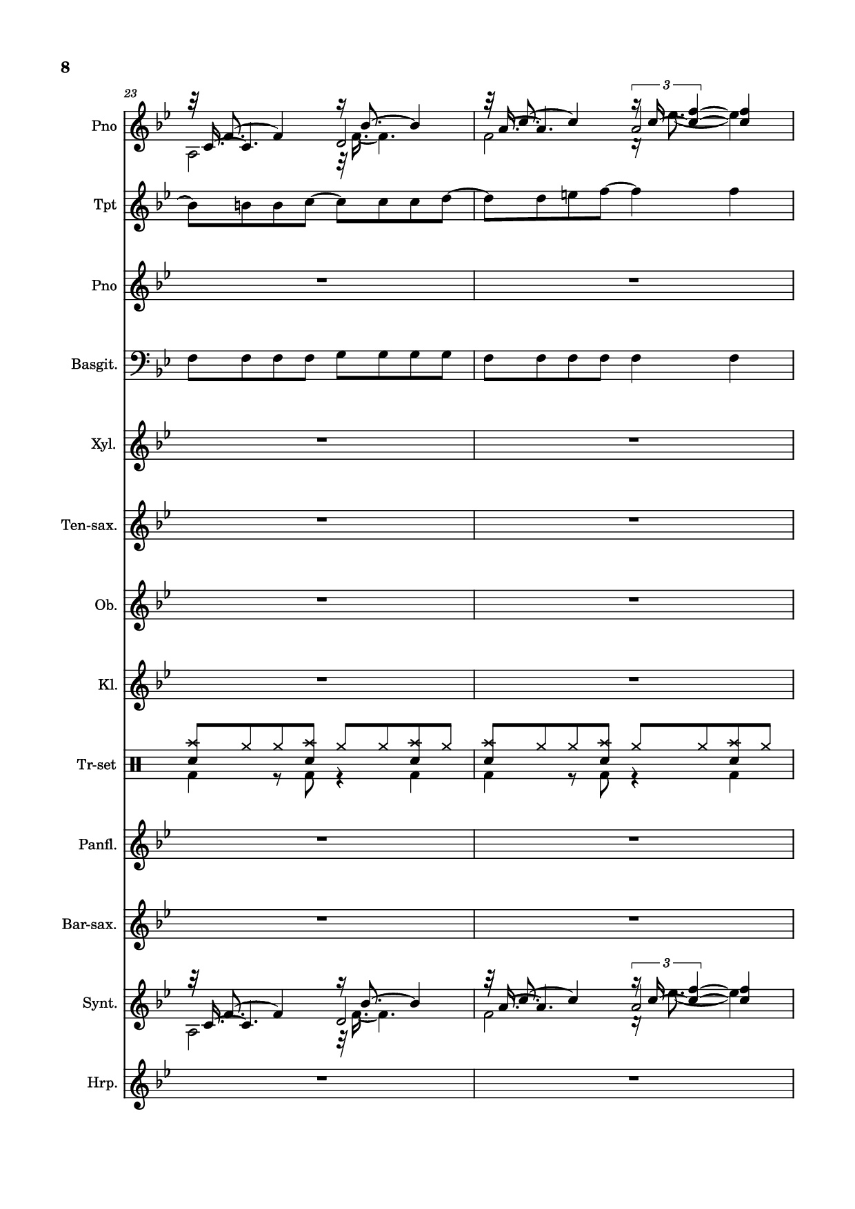 Page 8 of Sheet music PDF Piano After Today, A goofy movie - Powerline