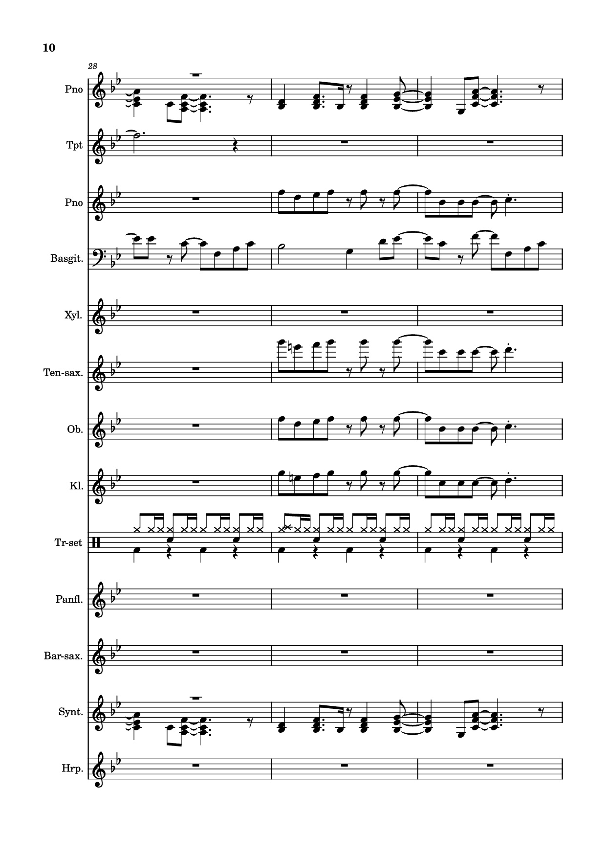 Page 10 of Sheet music PDF Piano After Today, A goofy movie - Powerline