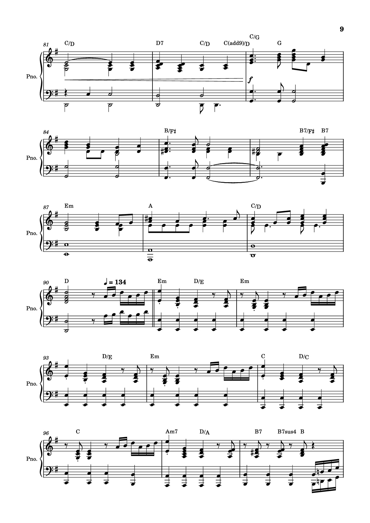 Page 9 of Sheet music PDF Piano score-ac10da829c3a45c6064f733a05b3831e Piano - Undefined