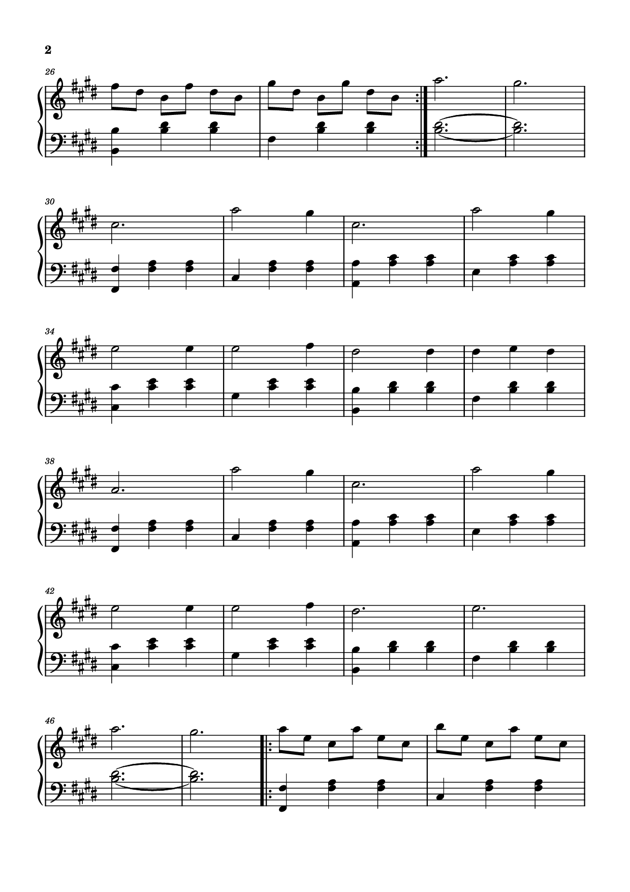 Page 2 of Sheet music PDF Piano Idea 15 Piano - Tr: Virginie Ibanez