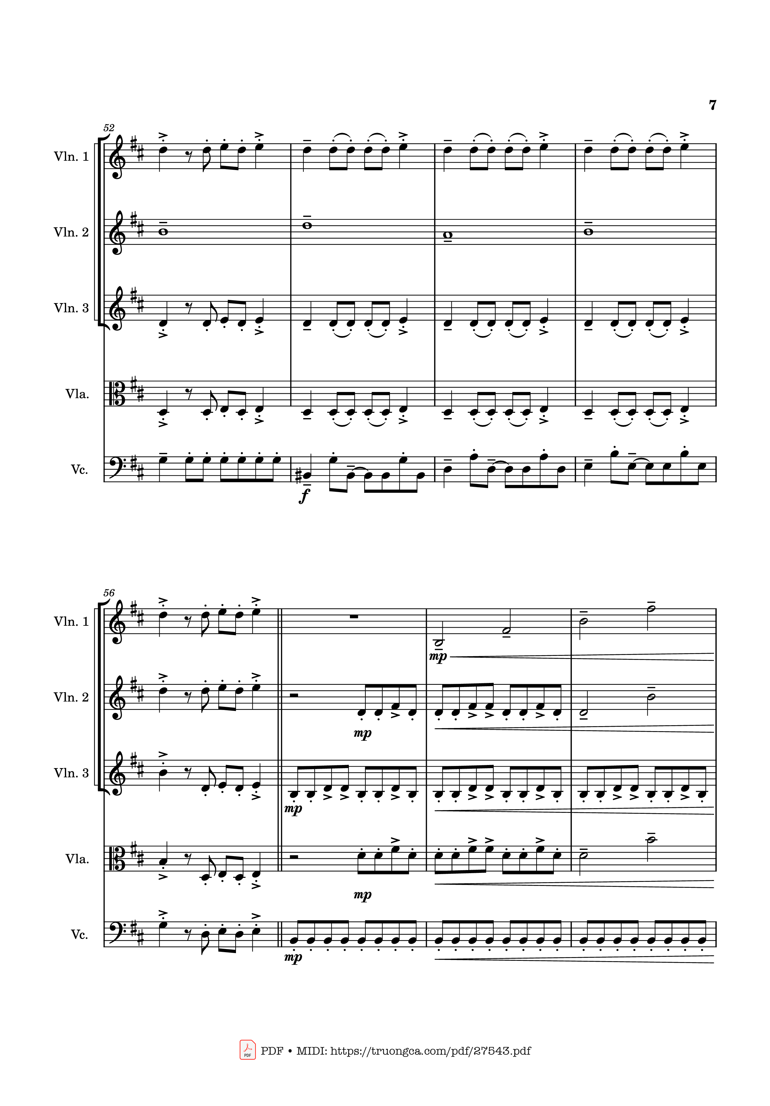 Page 7 of Sheet music PDF APT. Violin - Bruno Mars & ROSÉ