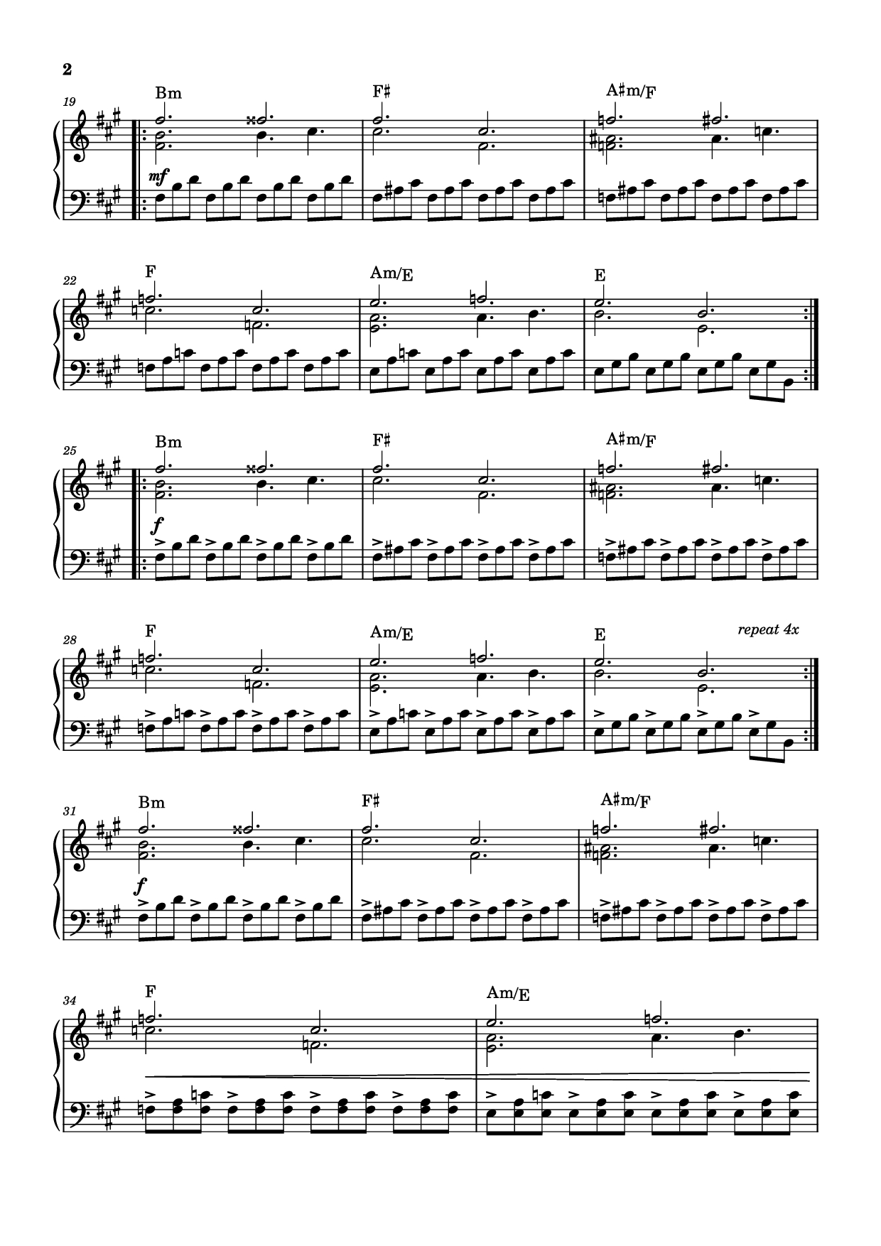Page 2 of Sheet music PDF Rockets Fall On Rocket Falls Piano - Transcribed by: Sam Anderson