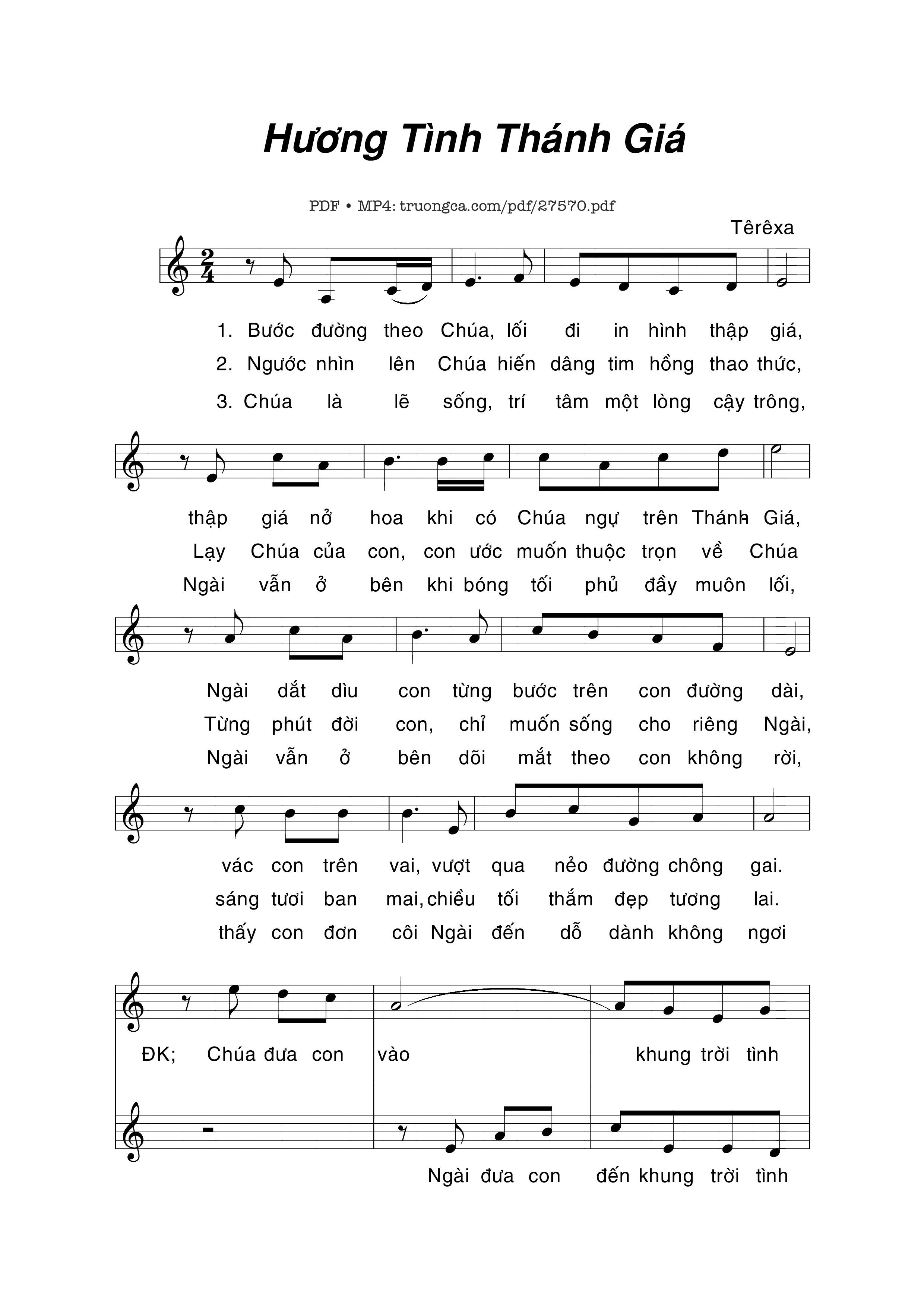 Hương Tình Thánh Giá