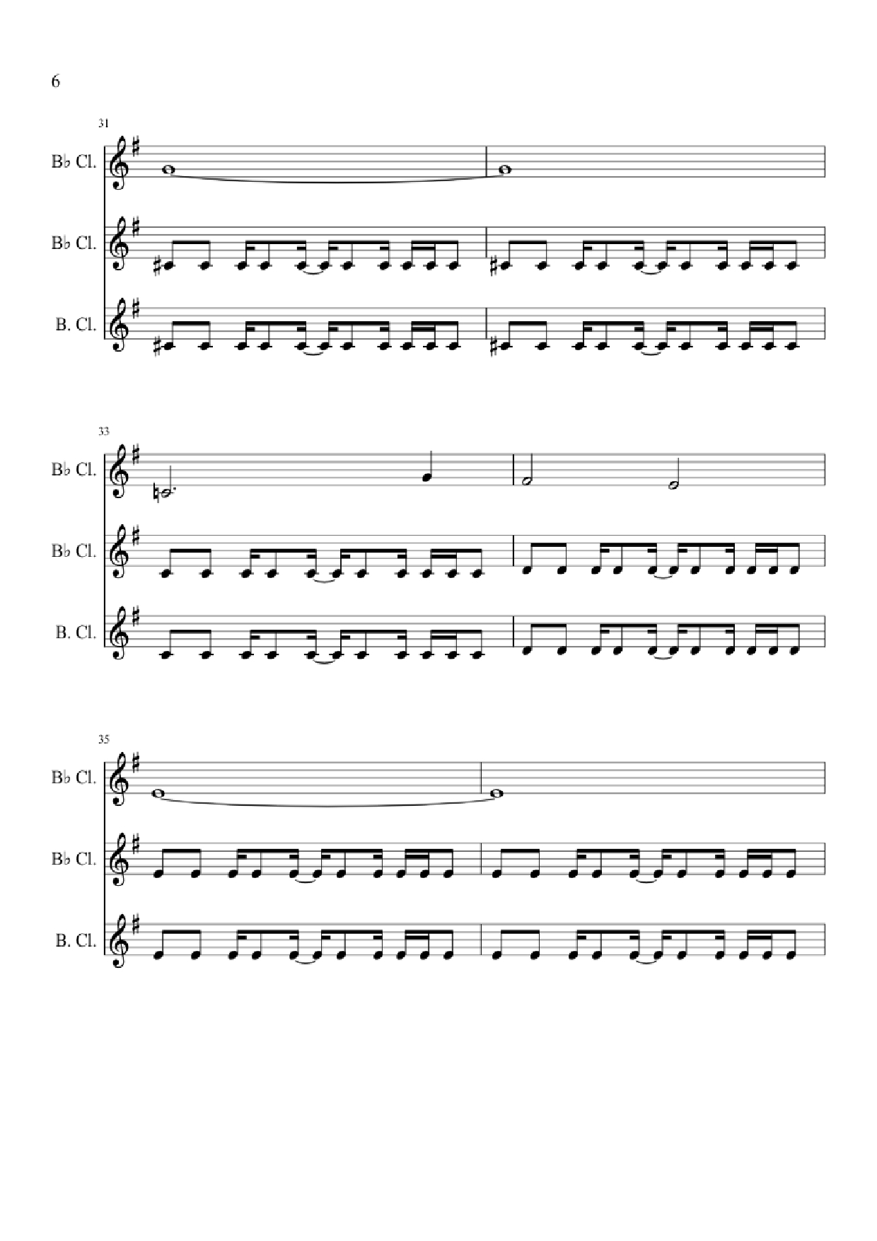 Page 6 of Sheet music PDF Megalovania - Toby Fox Arranged by Jordan C