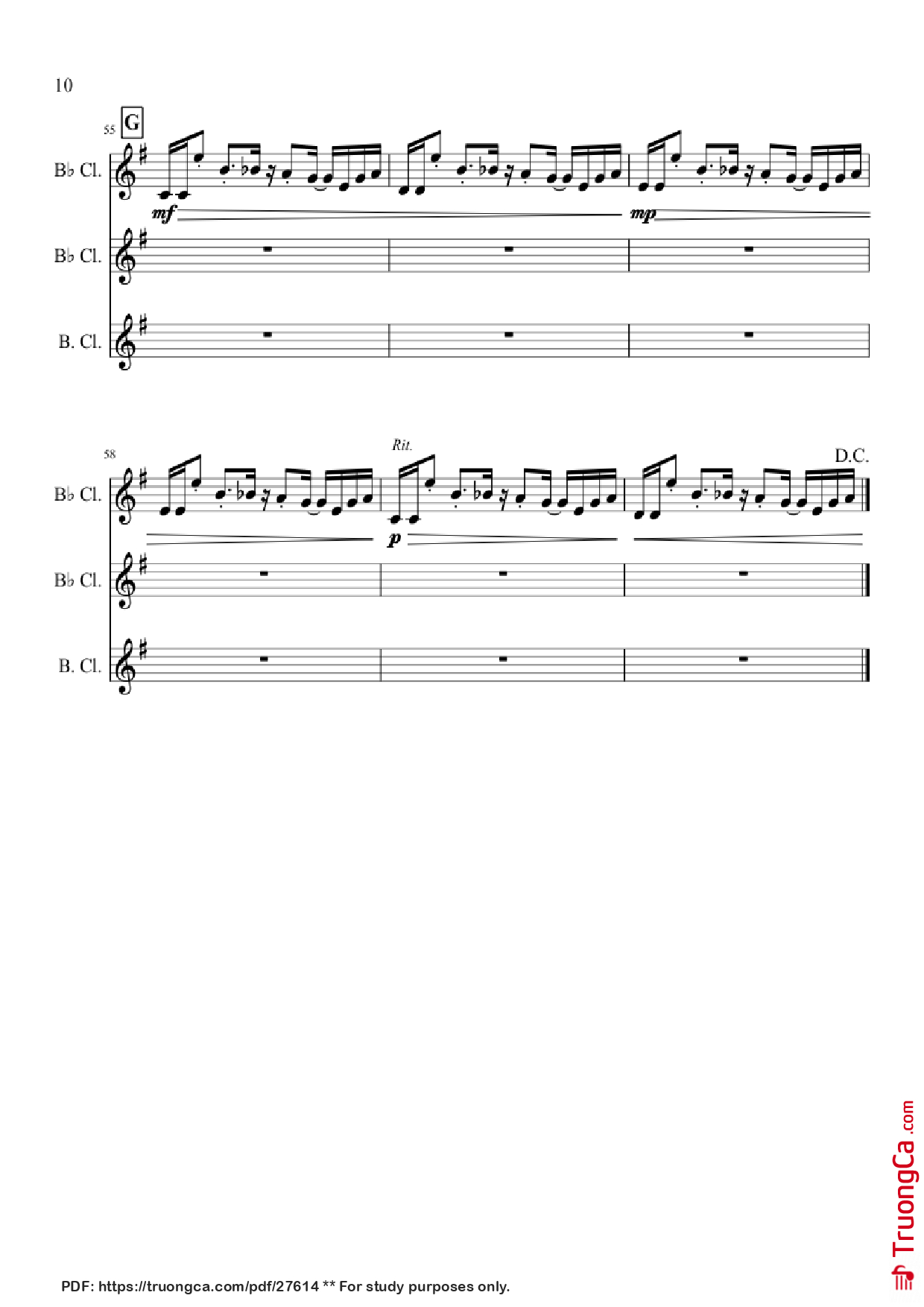 Page 10 of Sheet music PDF Megalovania - Toby Fox Arranged by Jordan C