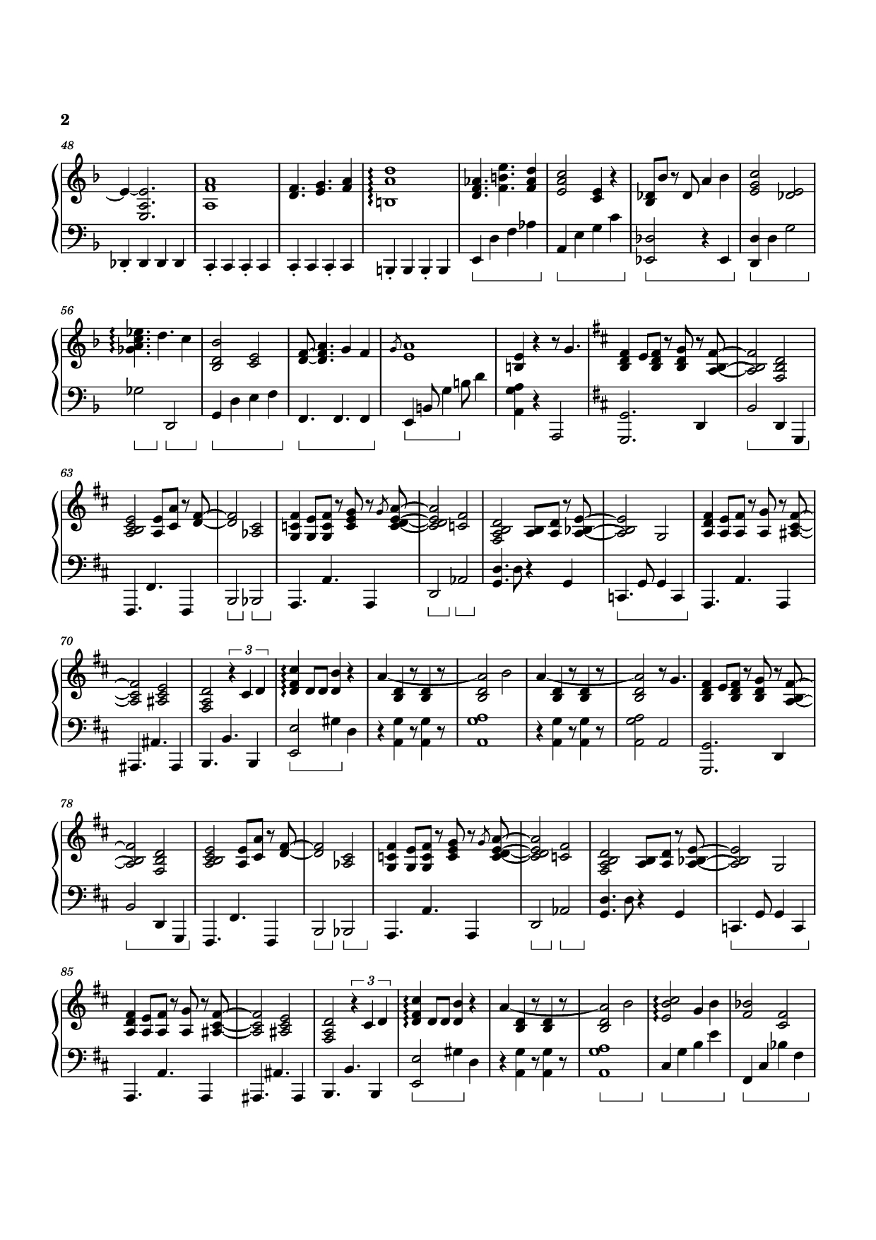 Page 2 of Sheet music PDF Piano Merylu Piano - Izumi Hirotaka
