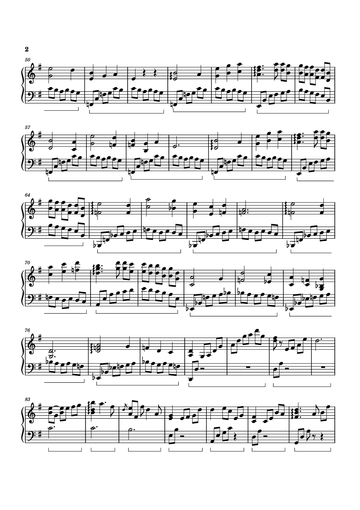 Page 2 of Sheet music PDF Piano Memories of Alice Piano - Izumi Hirotaka