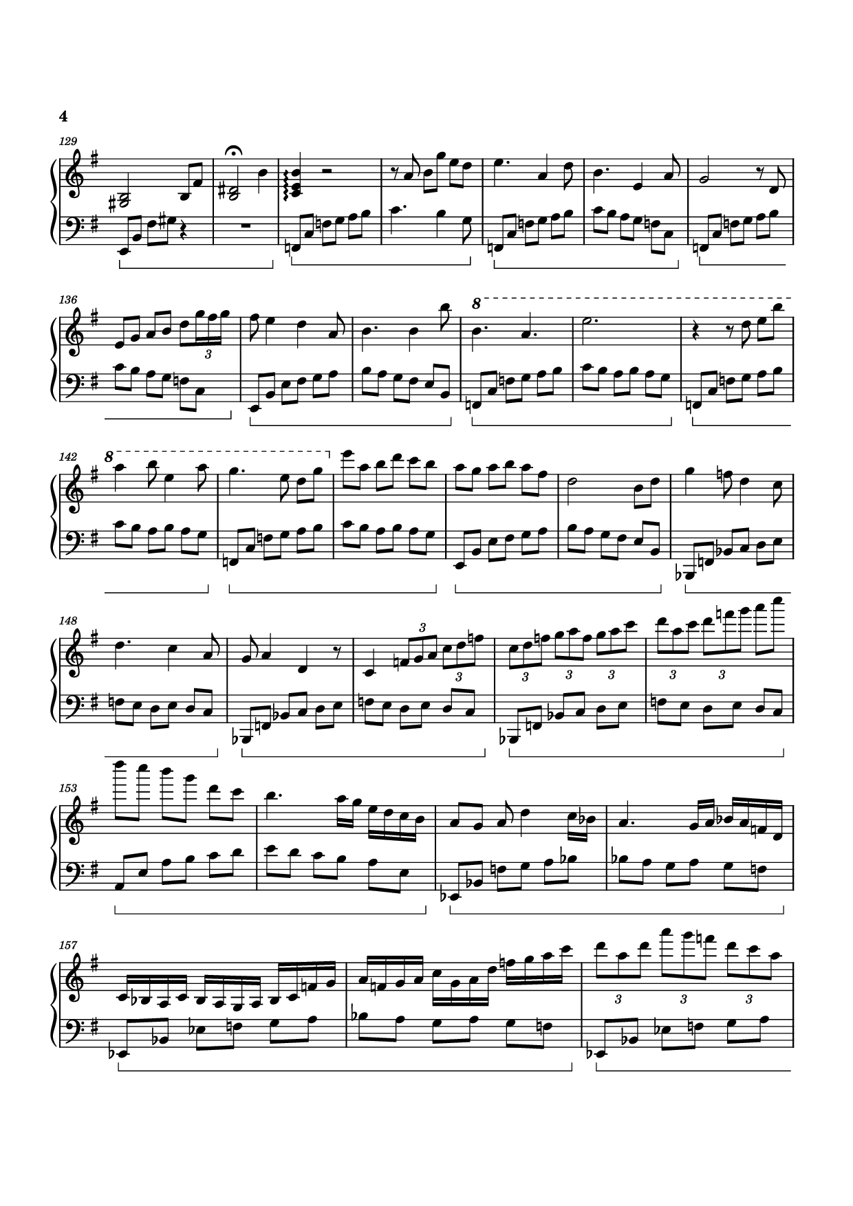 Page 4 of Sheet music PDF Piano Memories of Alice Piano - Izumi Hirotaka