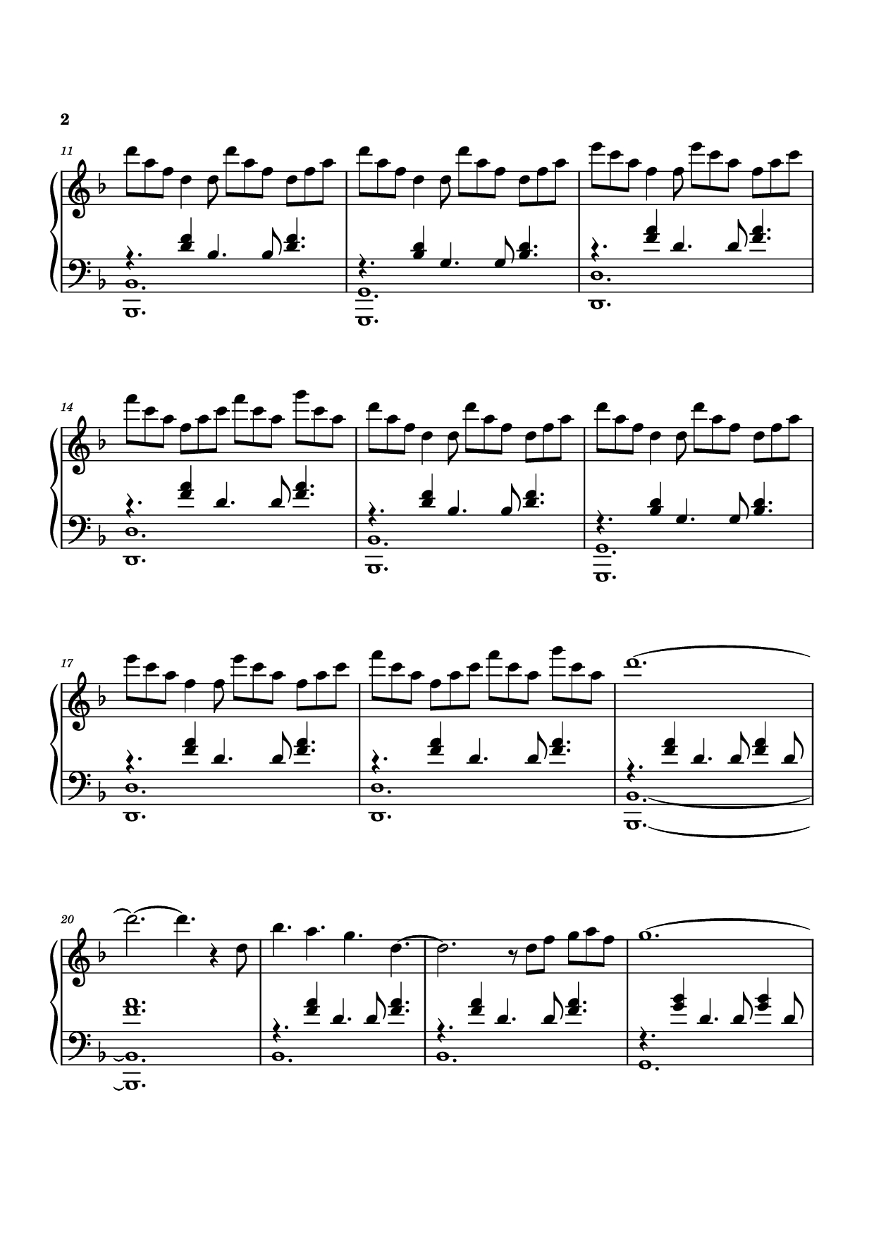 Page 2 of Sheet music PDF Piano Idea 9 Piano - Gibran Alcocer