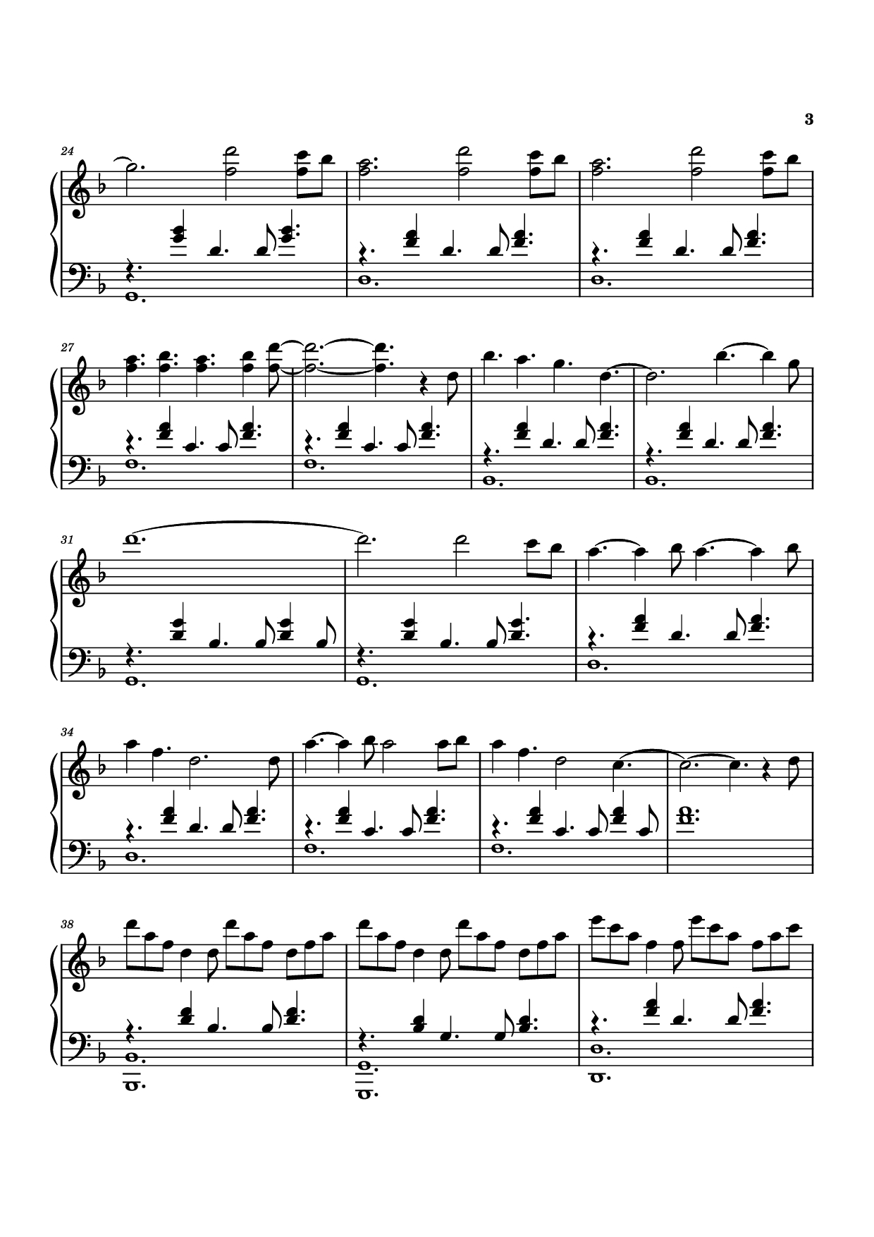 Page 3 of Sheet music PDF Piano Idea 9 Piano - Gibran Alcocer