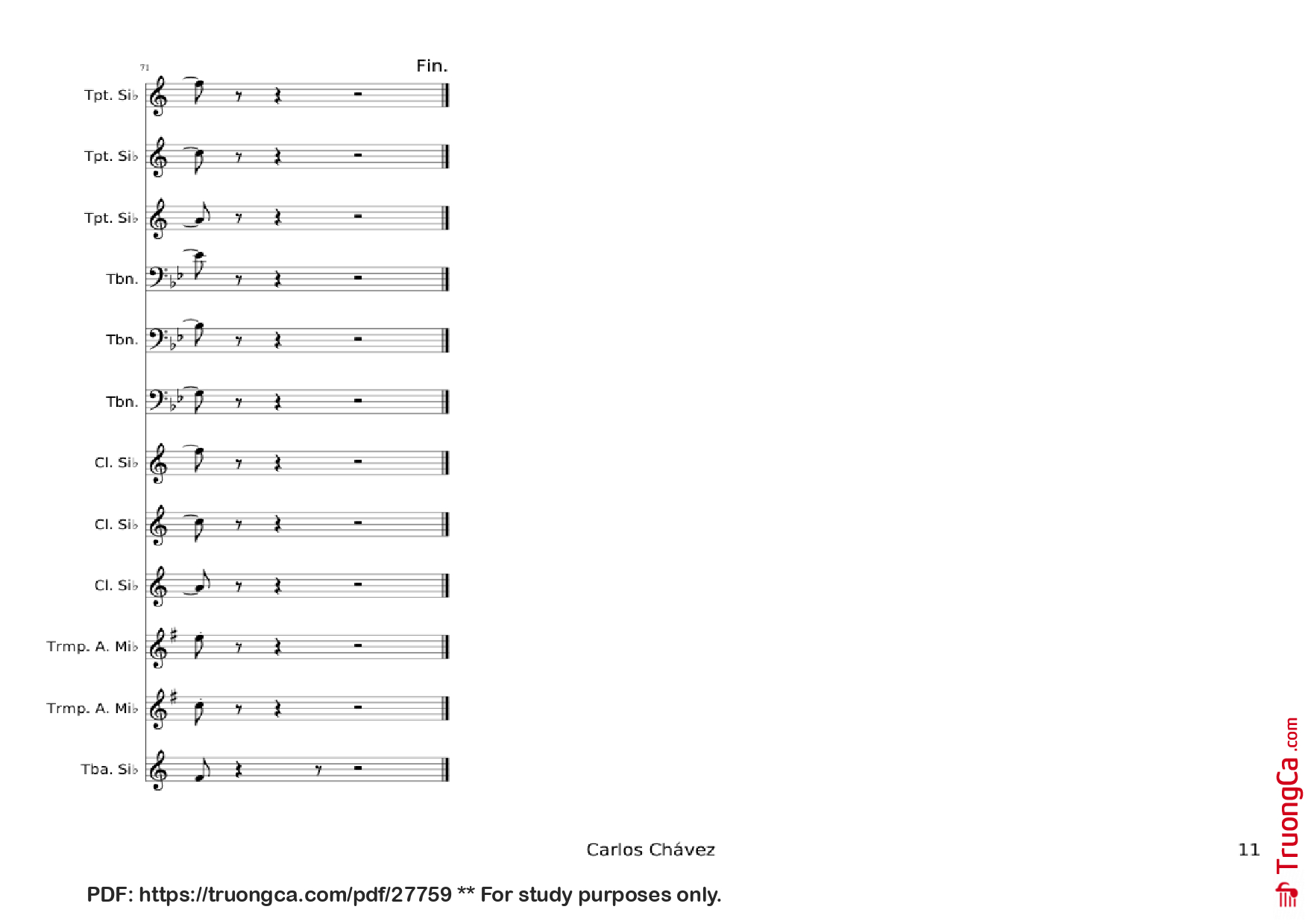 Page 11 of Sheet music PDF Costumbres - Undefined