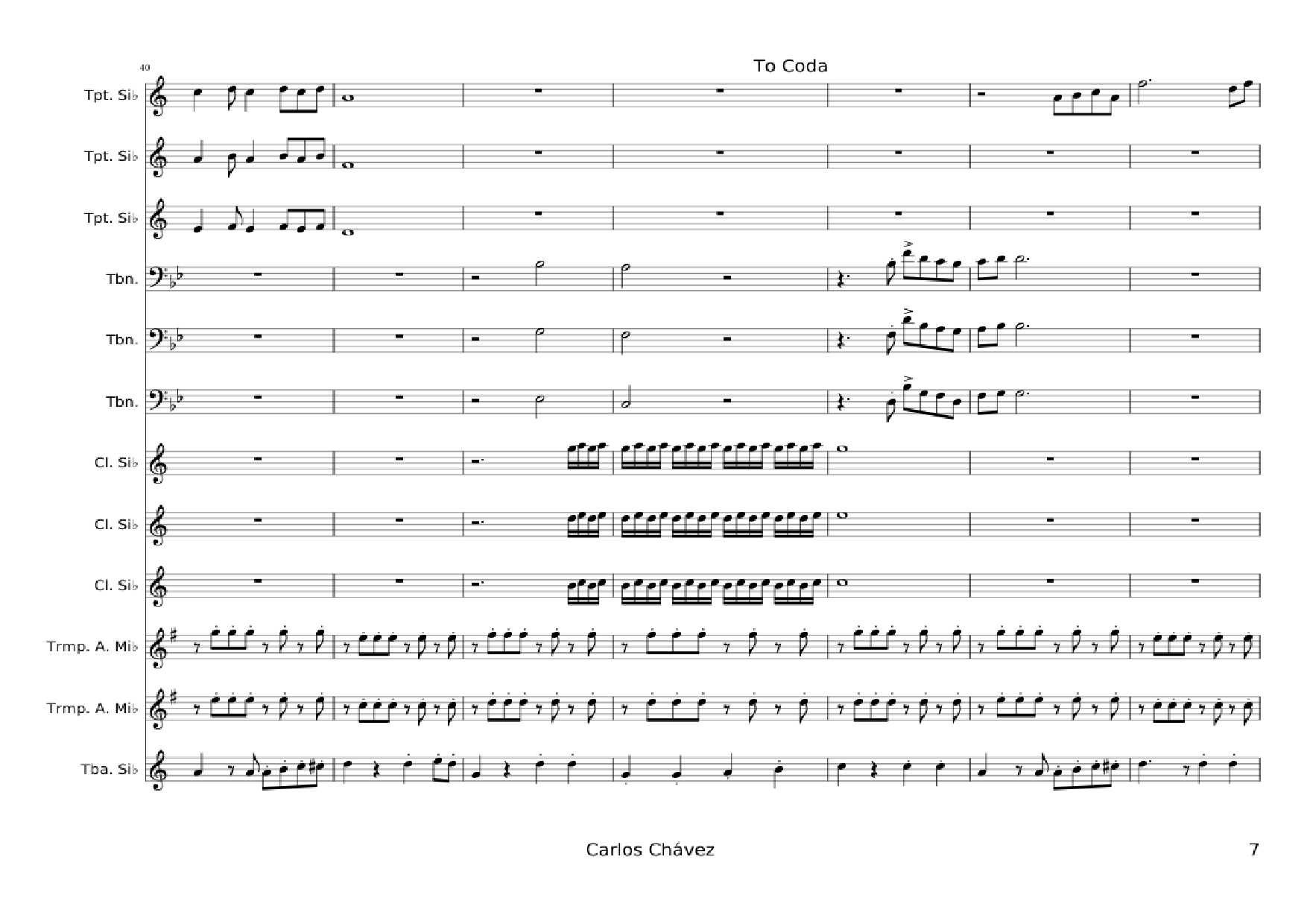 Page 7 of Sheet music PDF Costumbres - Undefined