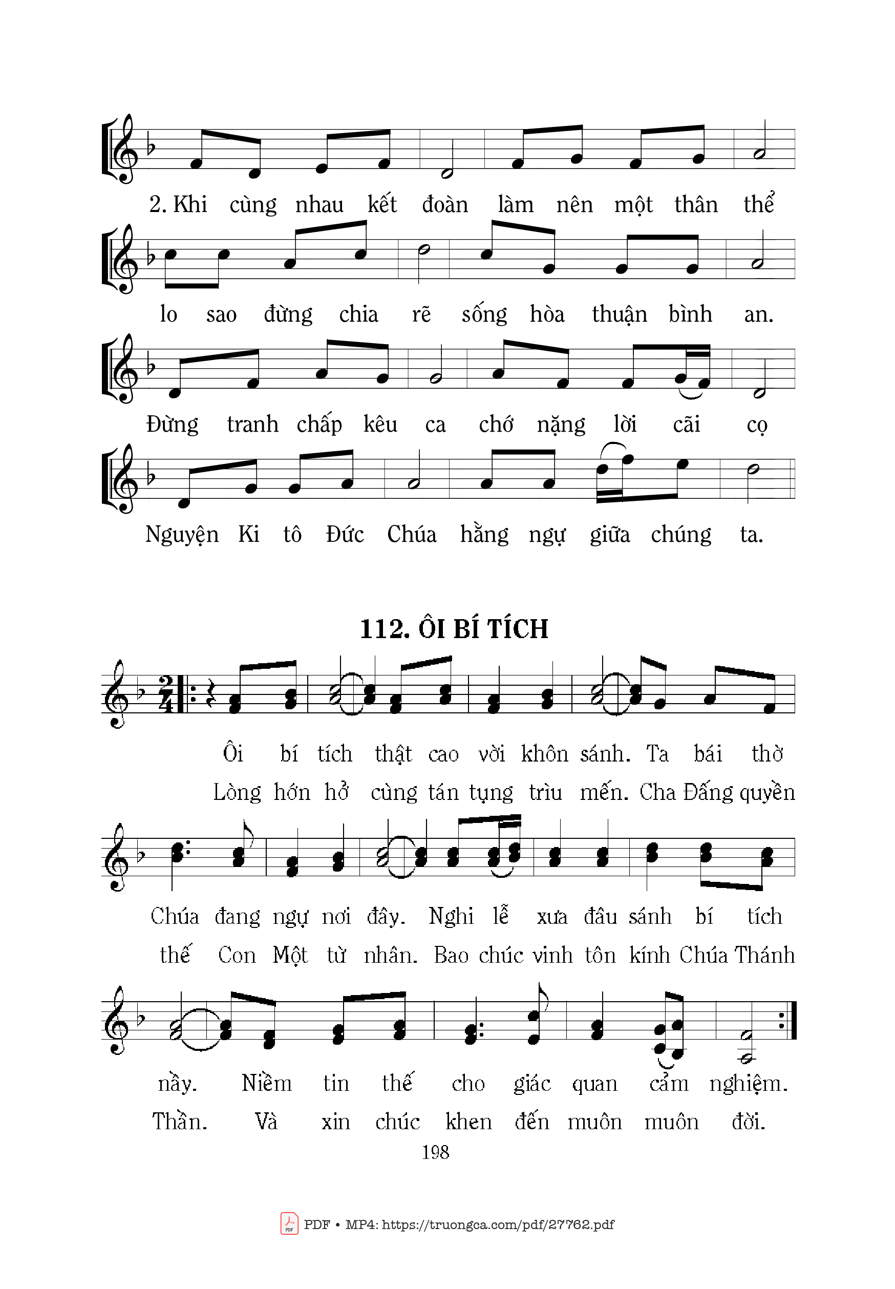 Page 2 of Sheet music PDF Đâu Có Tình Yêu - Mi Trầm