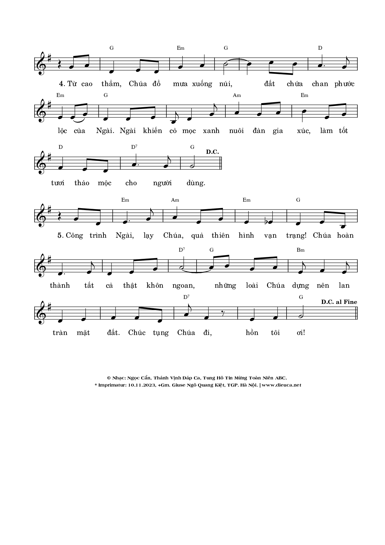 Lạy Chúa, xin gửi Thần Khí tới và Ngài sẽ đổi mới mặt đất này, Trang 3