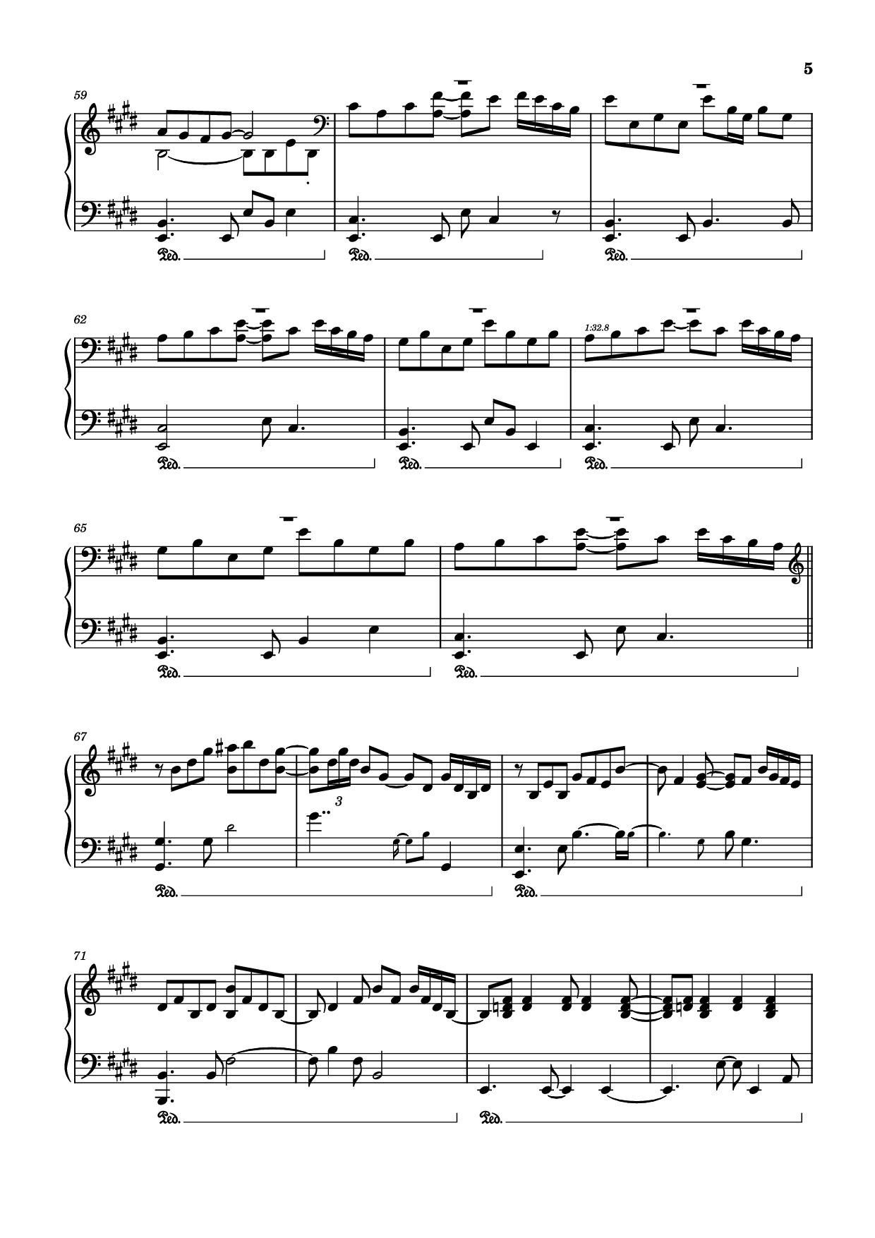 Page 5 of Sheet music PDF Piano 