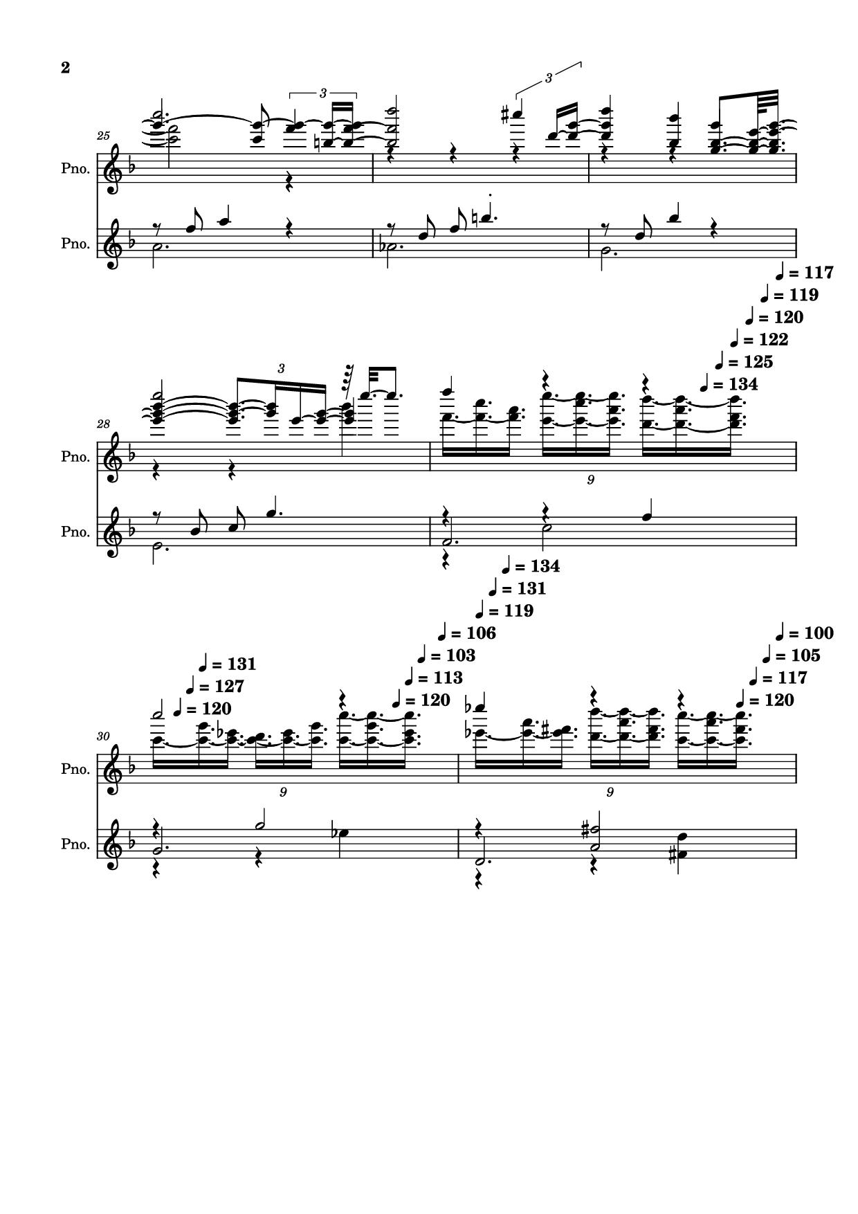 Page 2 of Sheet music PDF Piano score-5bdfbd0626702694b8d652a63c658d6b Piano - Undefined