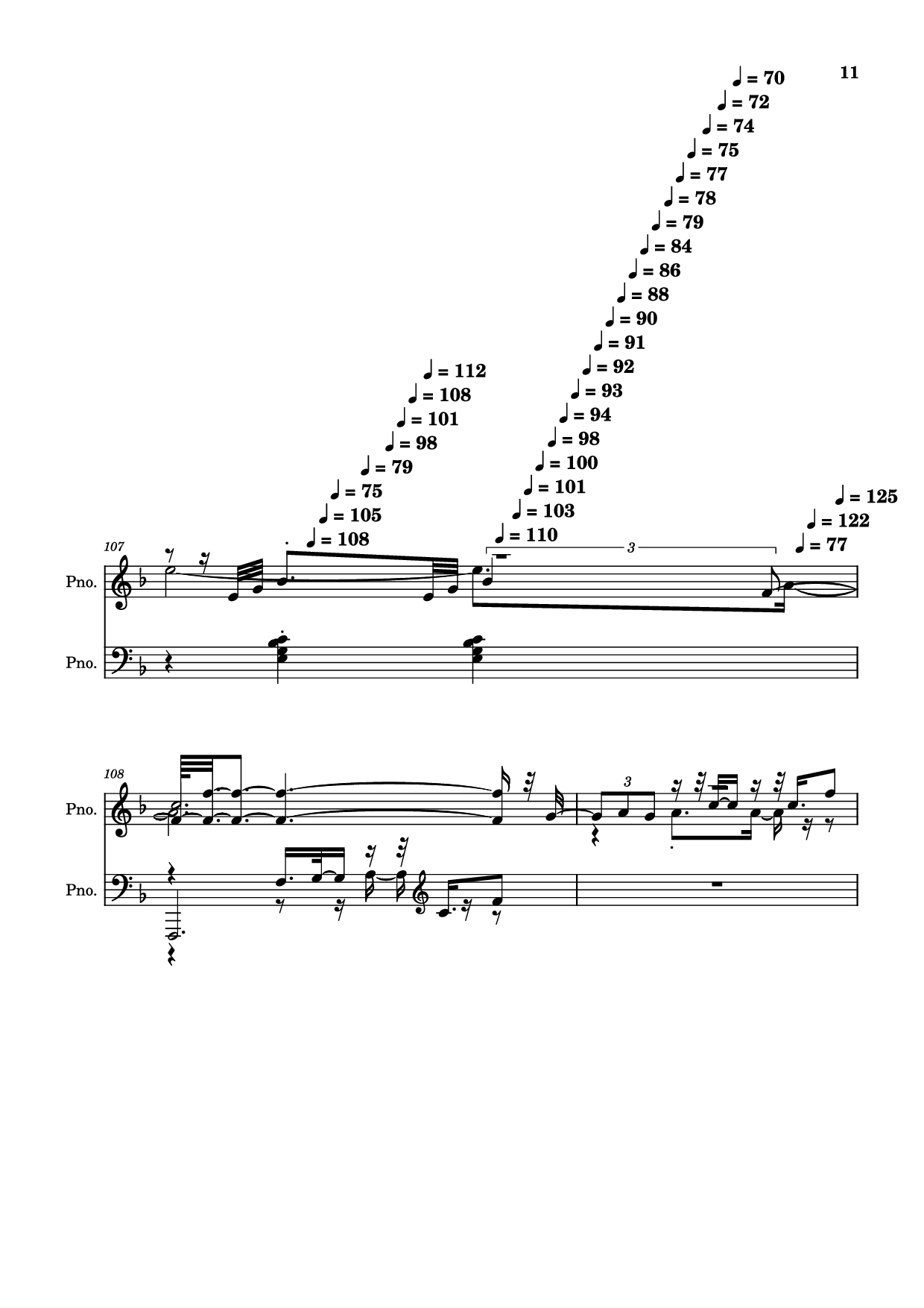 Page 11 of Sheet music PDF Piano score-5bdfbd0626702694b8d652a63c658d6b Piano - Undefined