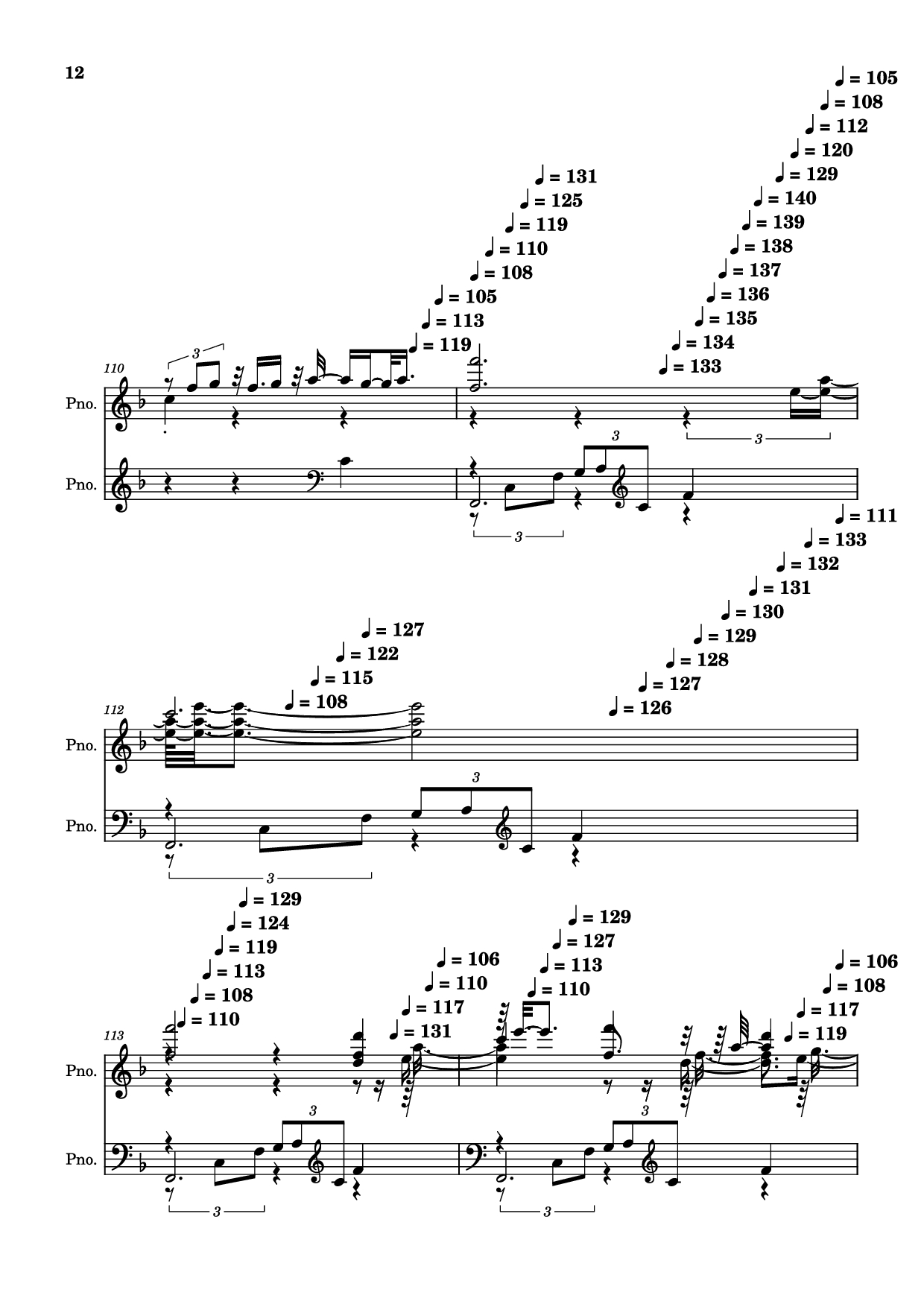 Page 12 of Sheet music PDF Piano score-5bdfbd0626702694b8d652a63c658d6b Piano - Undefined
