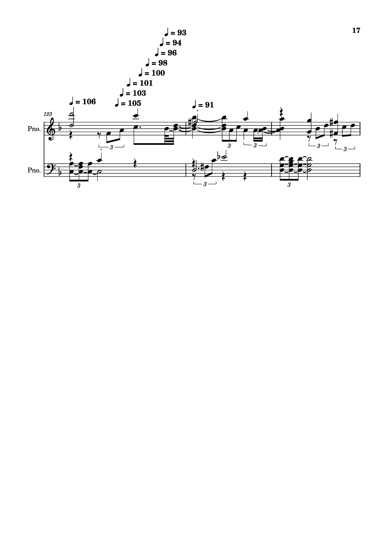 Page 17 of Sheet music PDF Piano score-5bdfbd0626702694b8d652a63c658d6b Piano - Undefined
