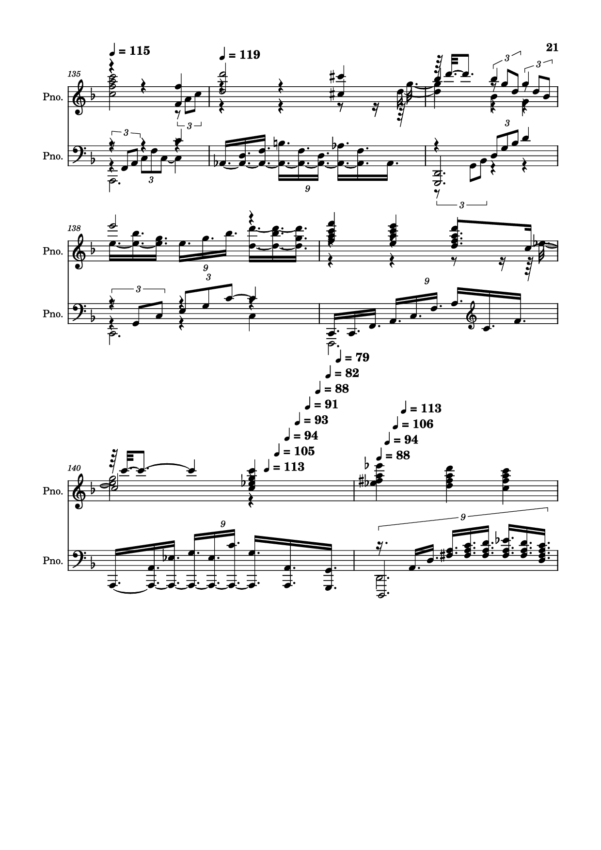 Page 21 of Sheet music PDF Piano score-5bdfbd0626702694b8d652a63c658d6b Piano - Undefined