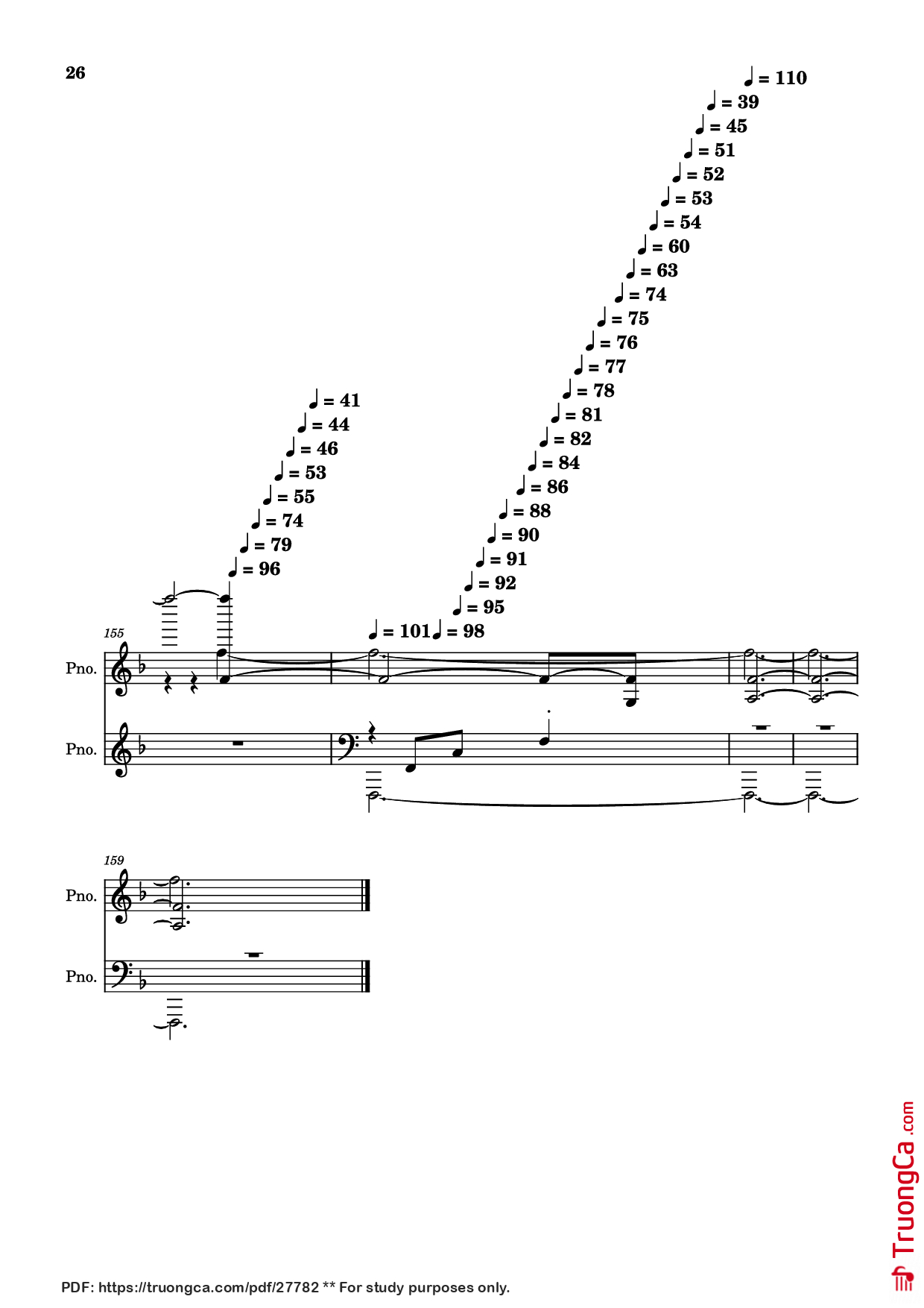 Page 26 of Sheet music PDF Piano score-5bdfbd0626702694b8d652a63c658d6b Piano - Undefined