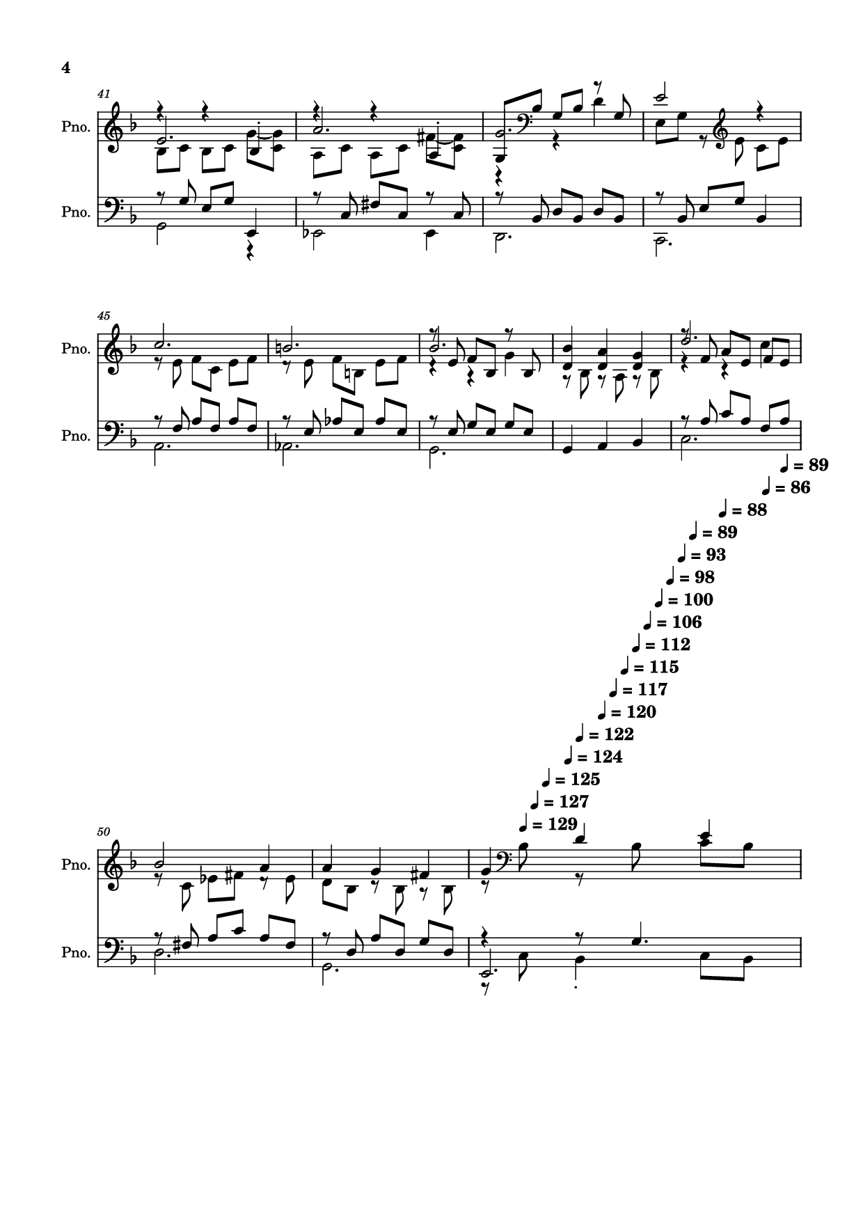 Page 4 of Sheet music PDF Piano score-5bdfbd0626702694b8d652a63c658d6b Piano - Undefined