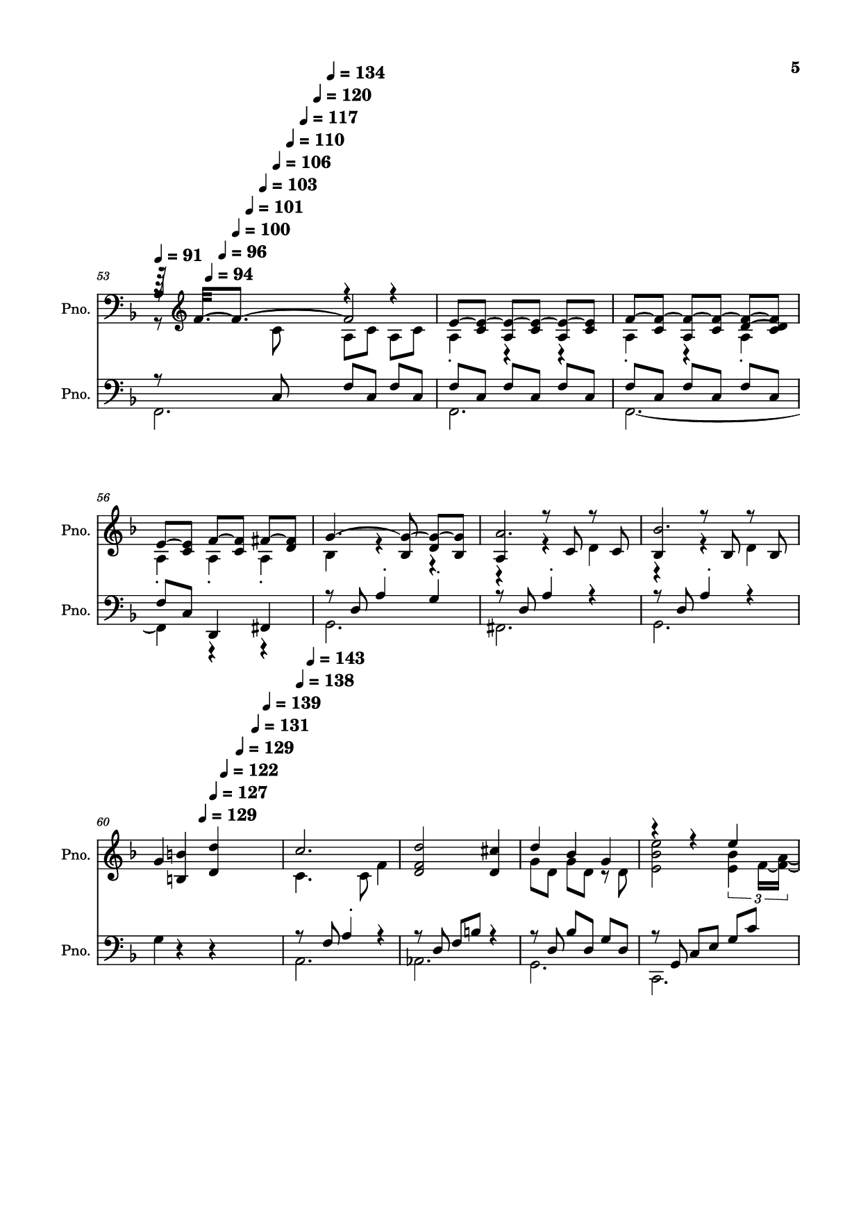 Page 5 of Sheet music PDF Piano score-5bdfbd0626702694b8d652a63c658d6b Piano - Undefined