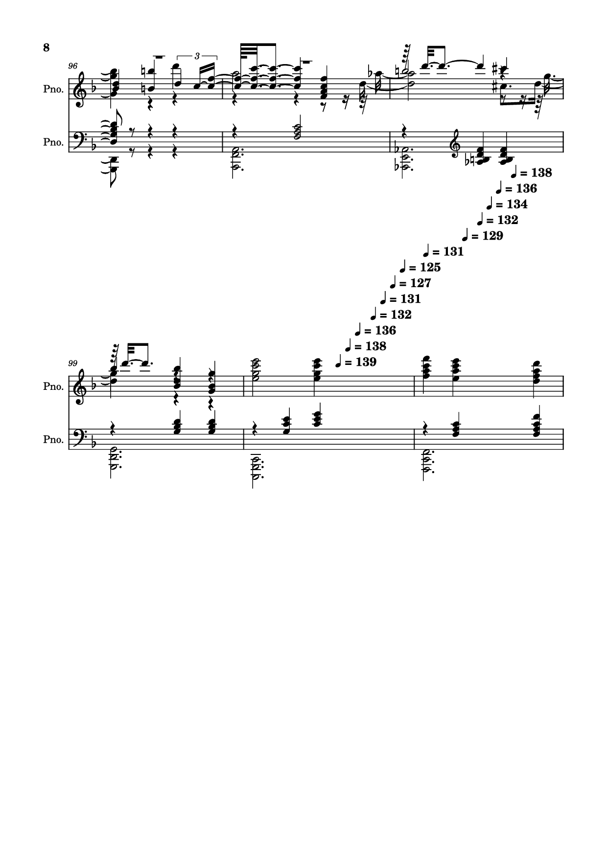 Page 8 of Sheet music PDF Piano score-5bdfbd0626702694b8d652a63c658d6b Piano - Undefined