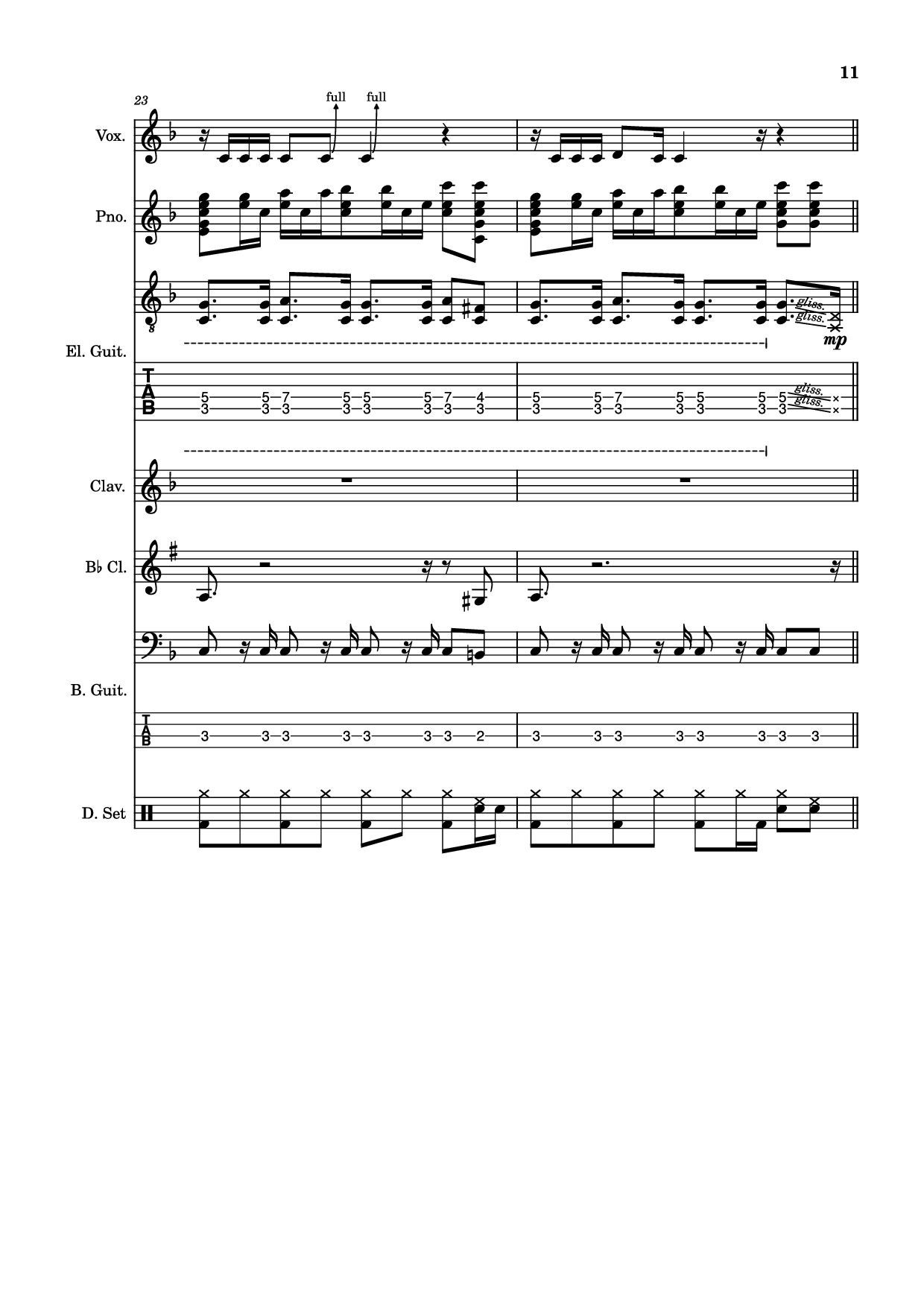 Page 11 of Sheet music PDF Another Man