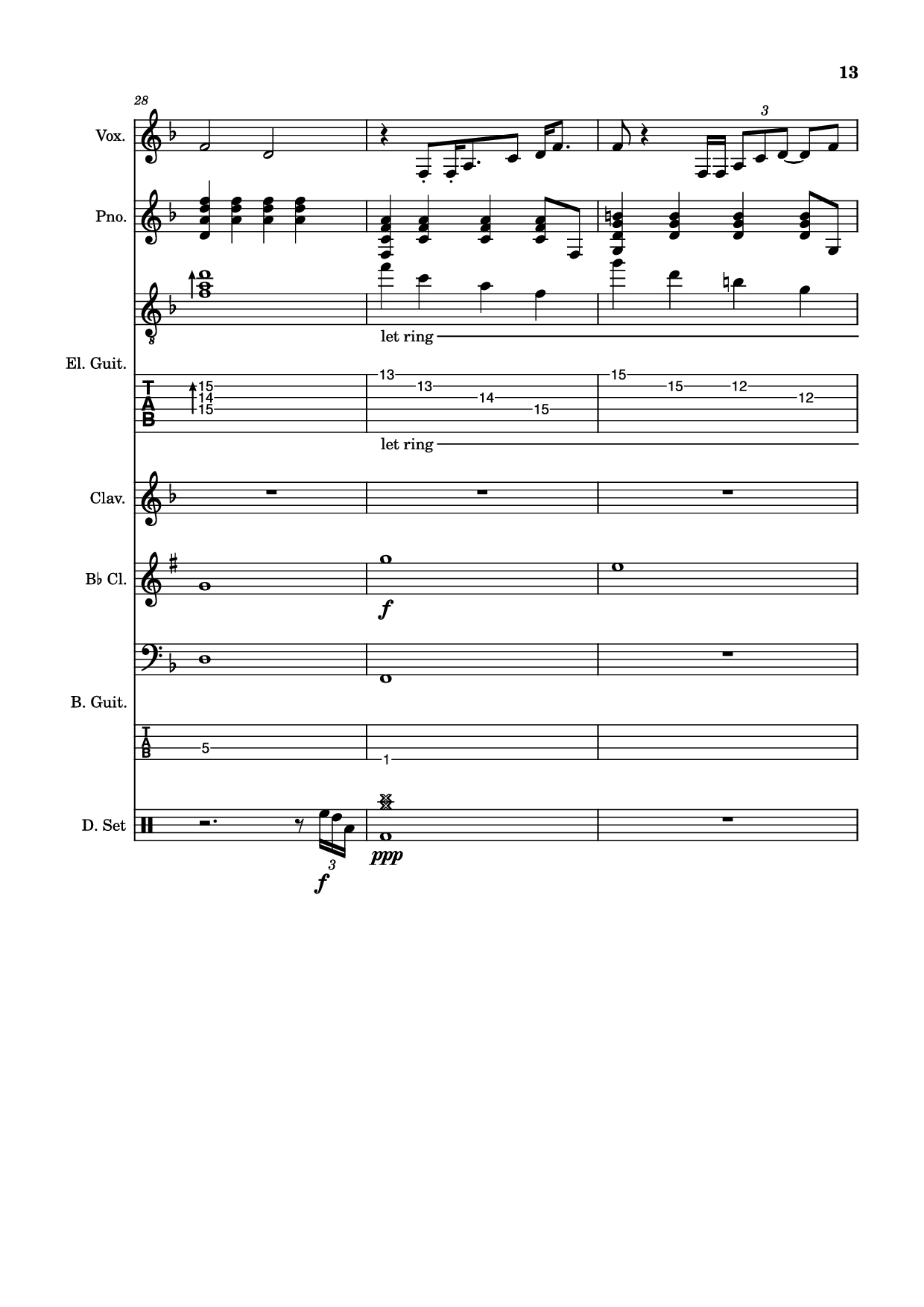 Page 13 of Sheet music PDF Another Man