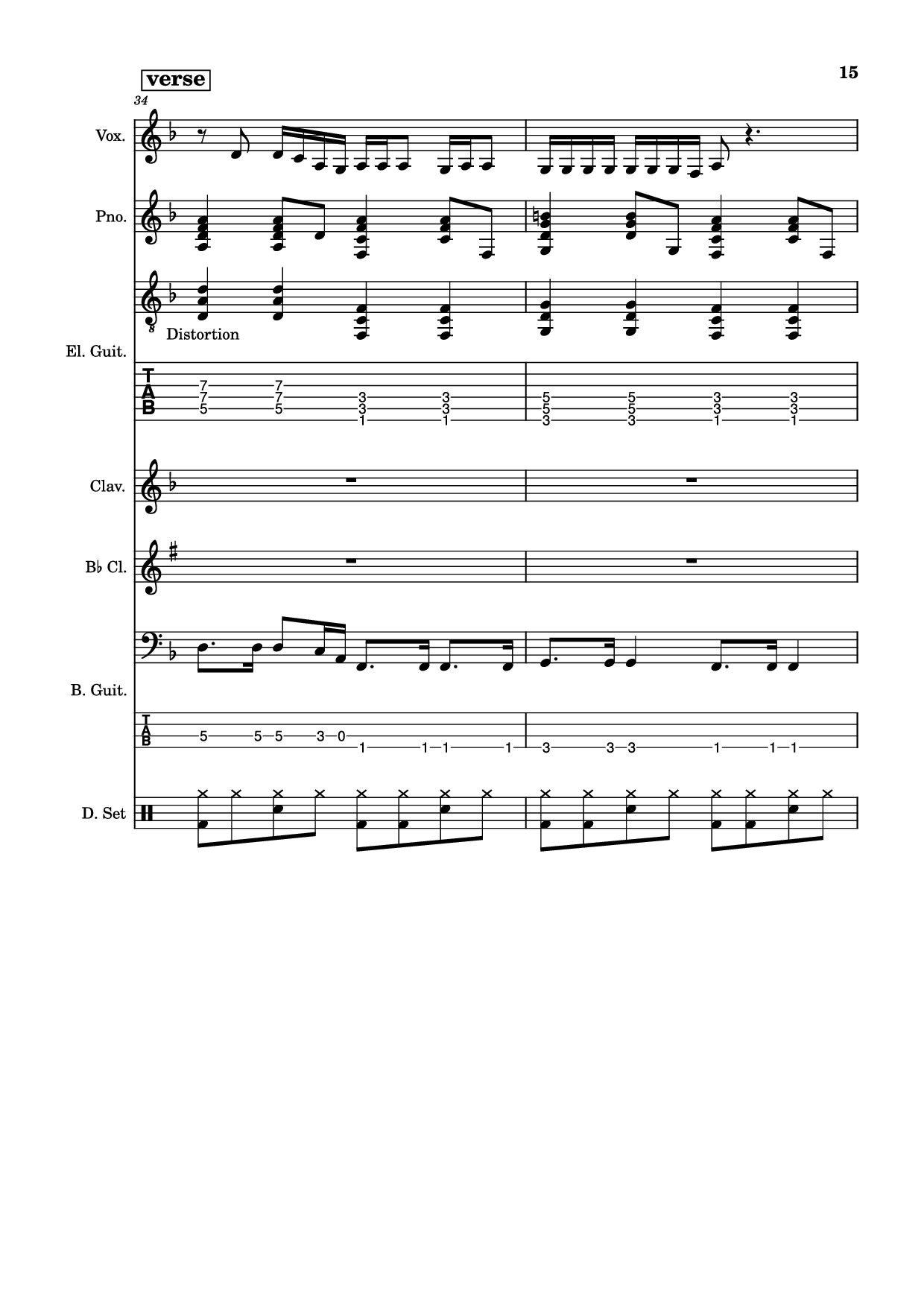 Page 15 of Sheet music PDF Another Man