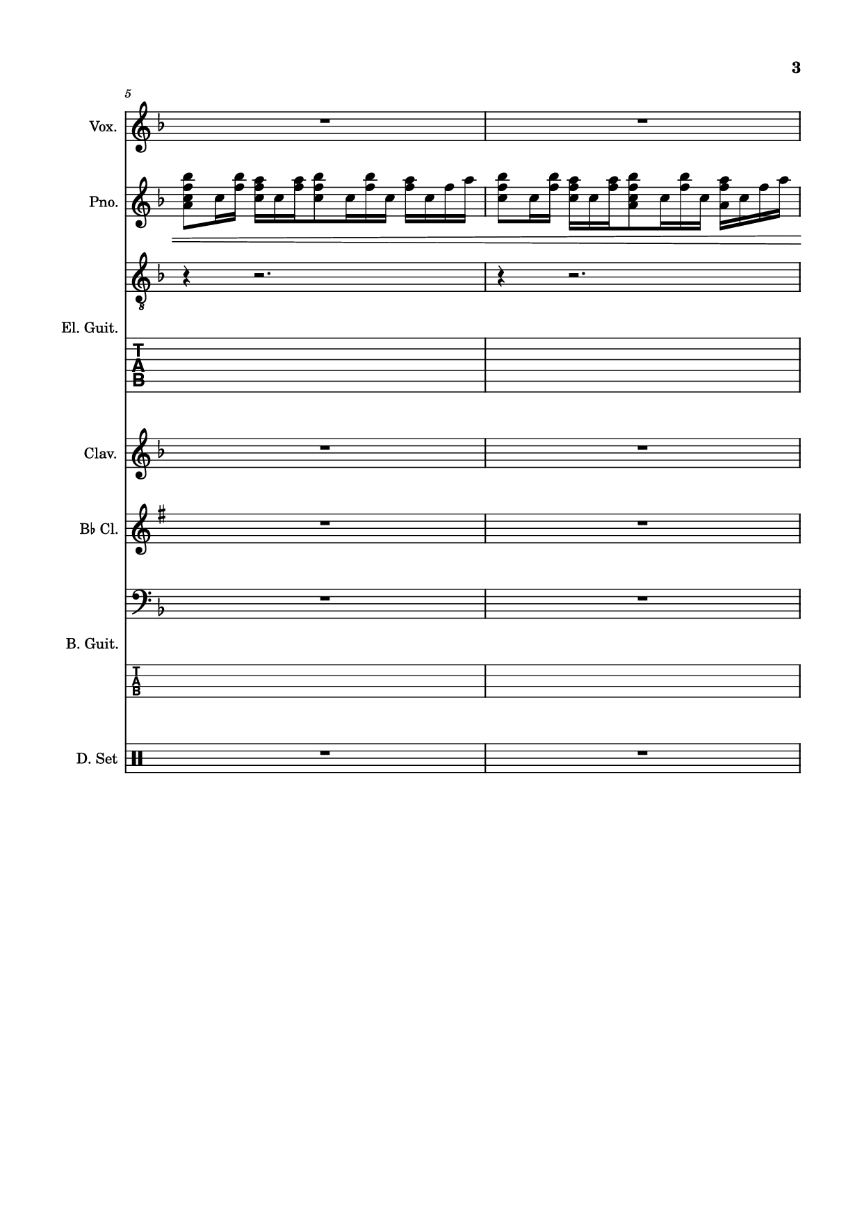 Page 3 of Sheet music PDF Another Man