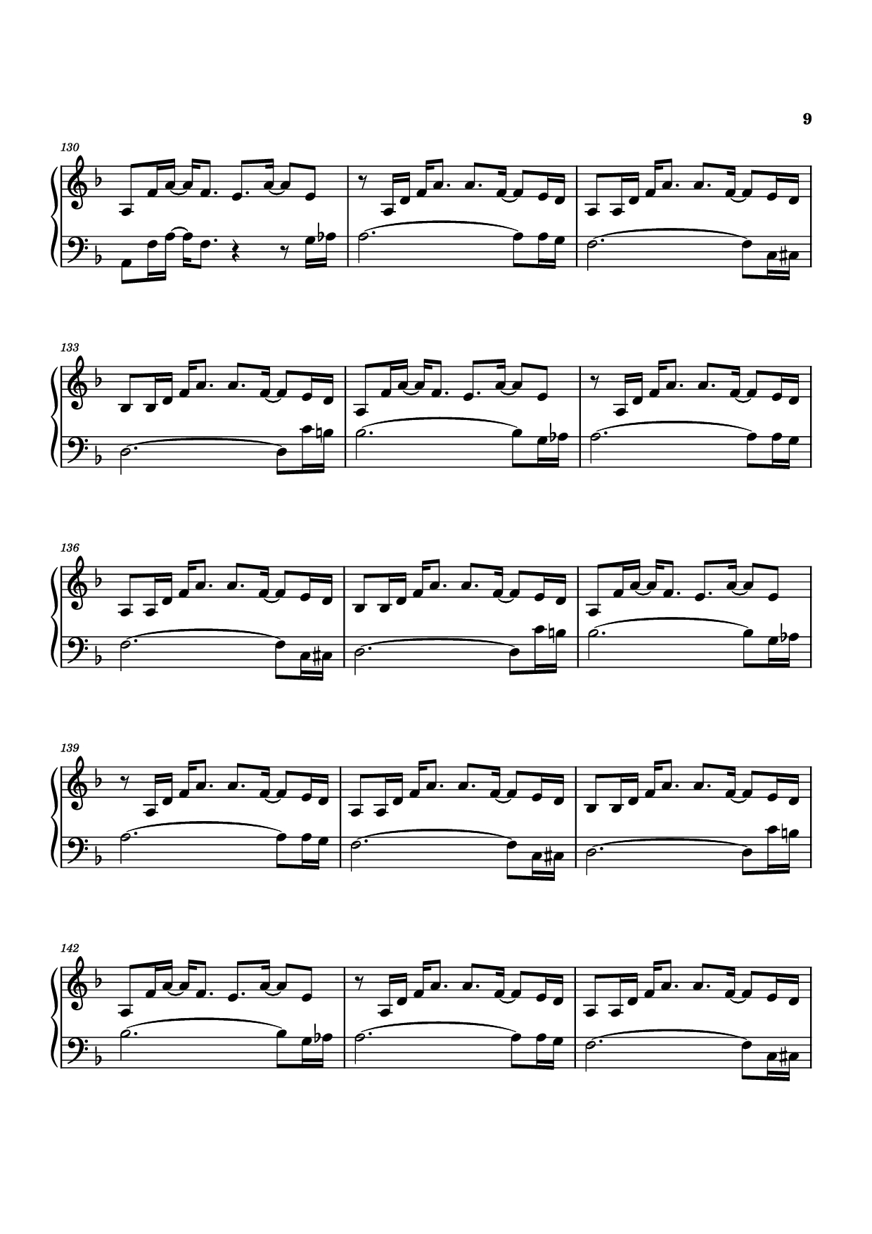 Page 9 of Sheet music PDF Piano Another Man